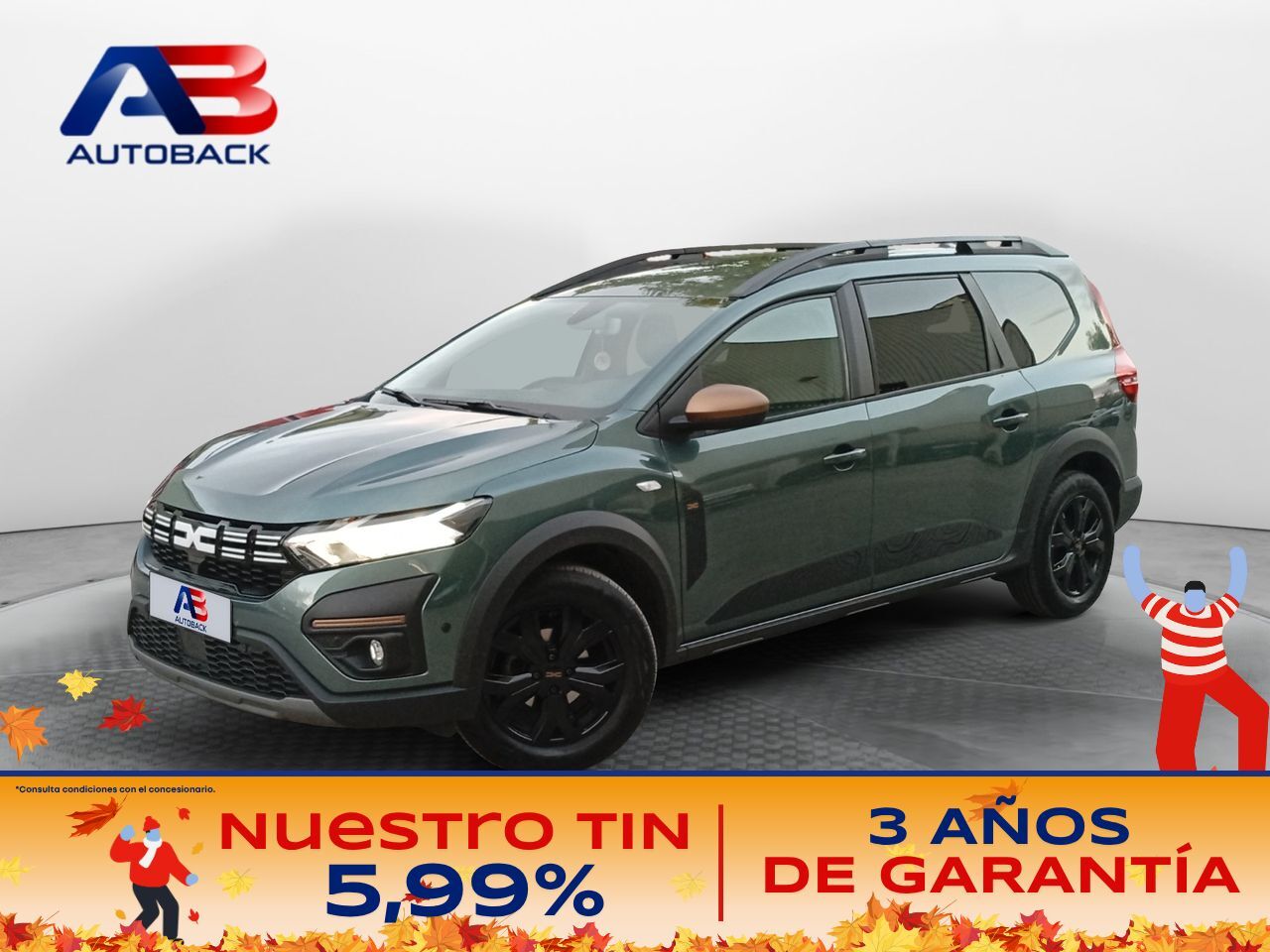 DACIA Jogger (Extreme Go 74kW (100CV) ECO-G 5 plazas) en Madrid