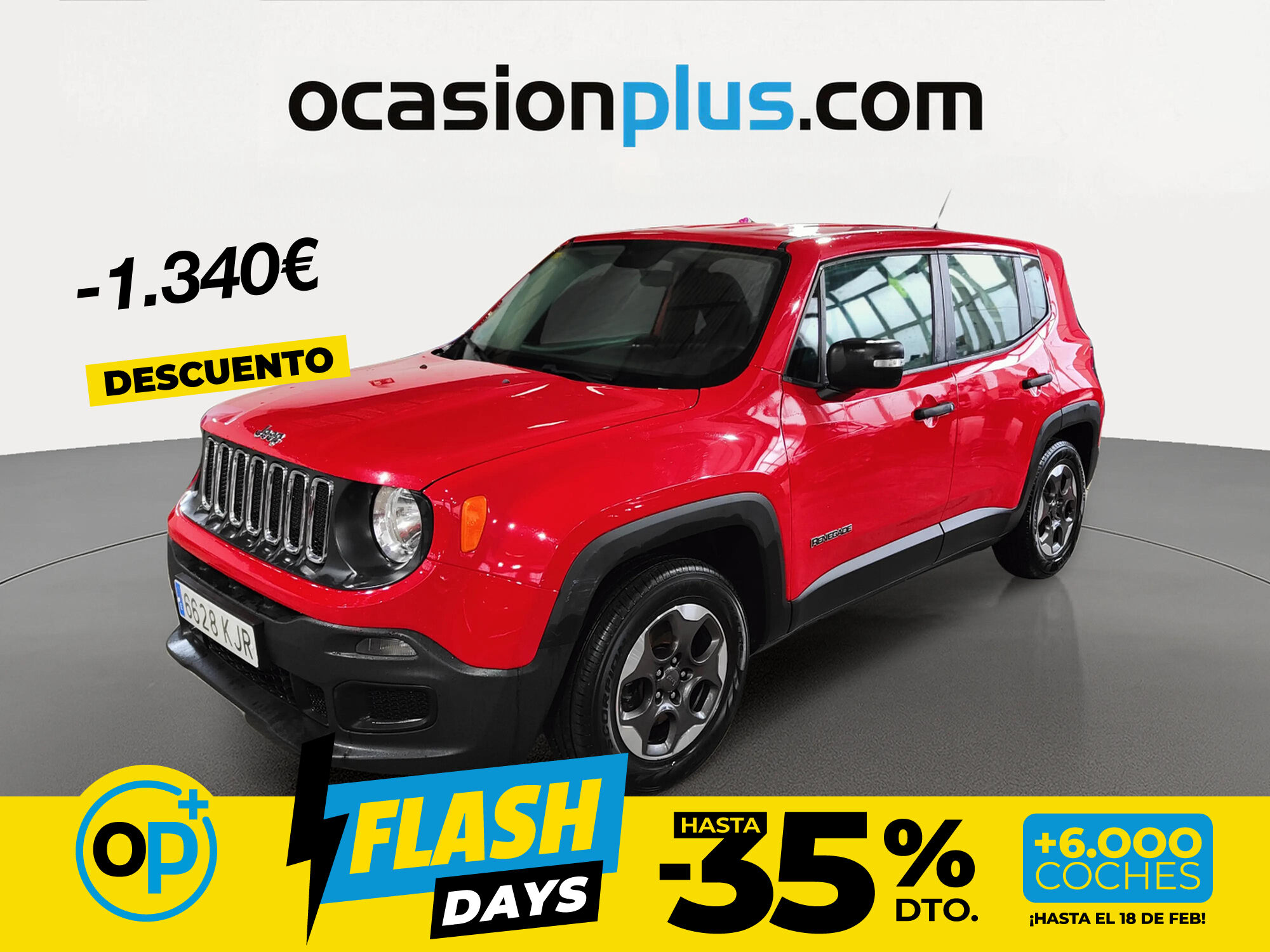 Foto del JEEP Renegade 1.6 E.TorQ Sport 4x2