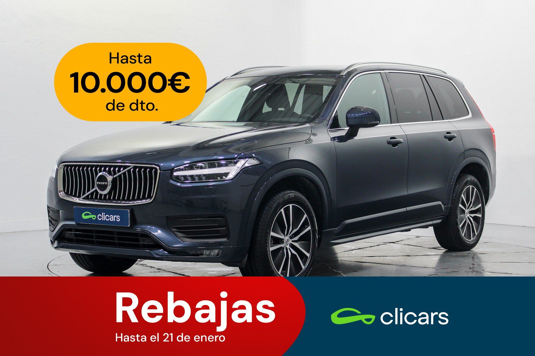 VOLVO XC90 (XC90 B5 Momentum Pro 7pl. AWD Aut.) en Madrid