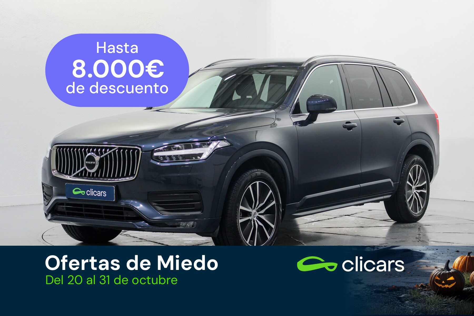 VOLVO XC90 (XC90 B5 Momentum Pro 7pl. AWD Aut.) en Madrid