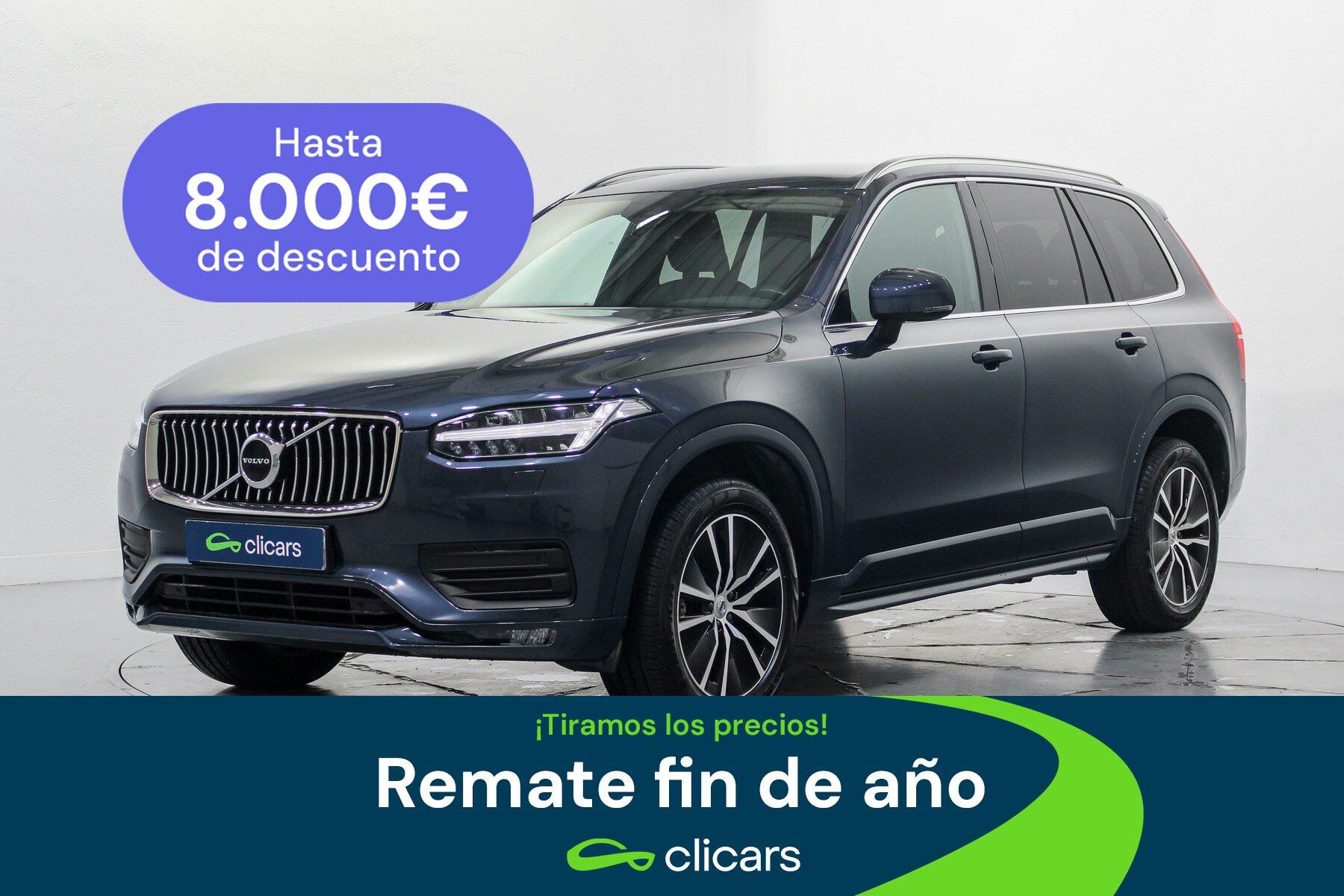 VOLVO XC90 (XC90 B5 Momentum Pro 7pl. AWD Aut.) en Madrid