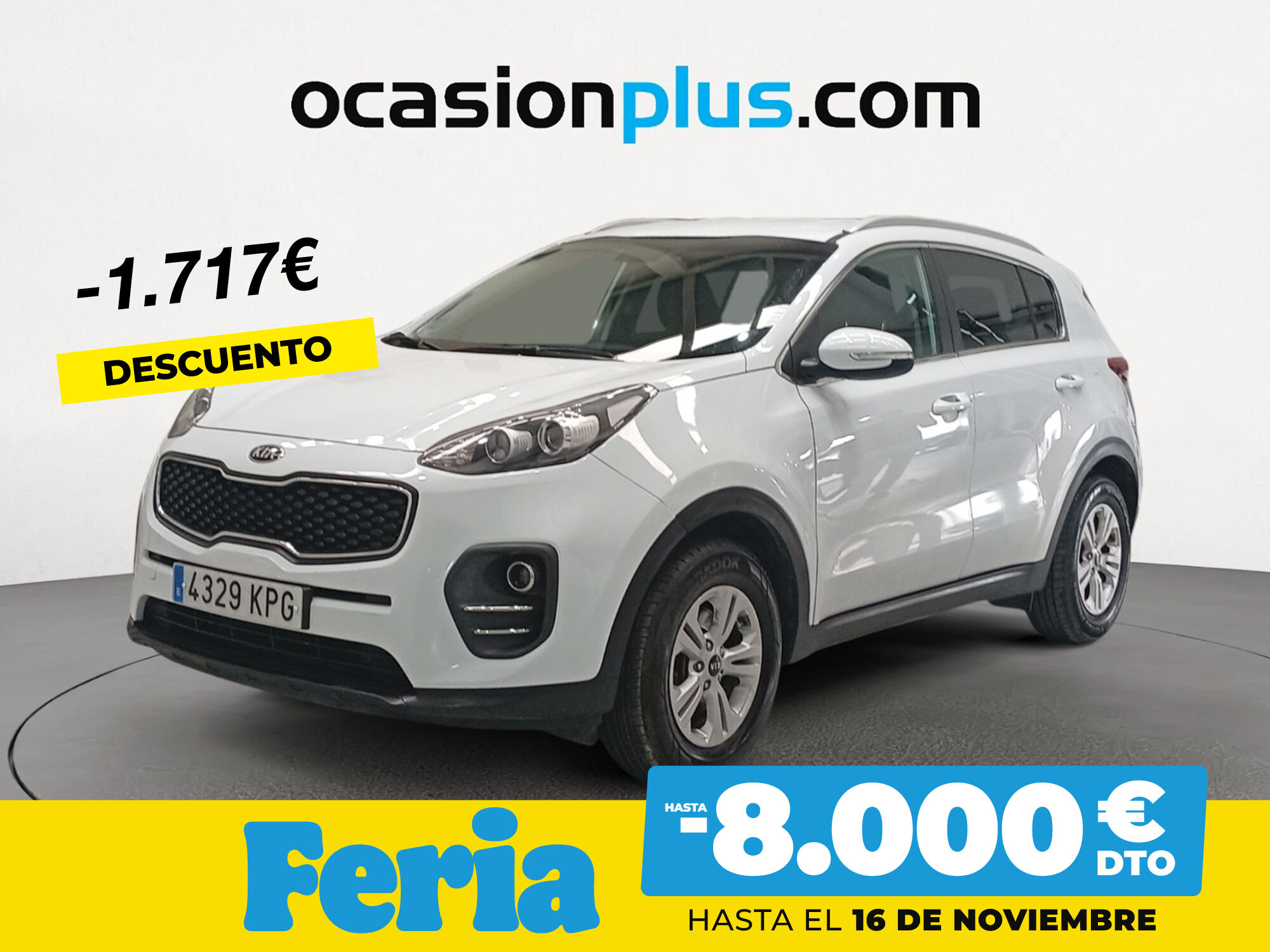 KIA Sportage (1.6 GDi Concept 4x2 97 kW (132 CV)) en Madrid