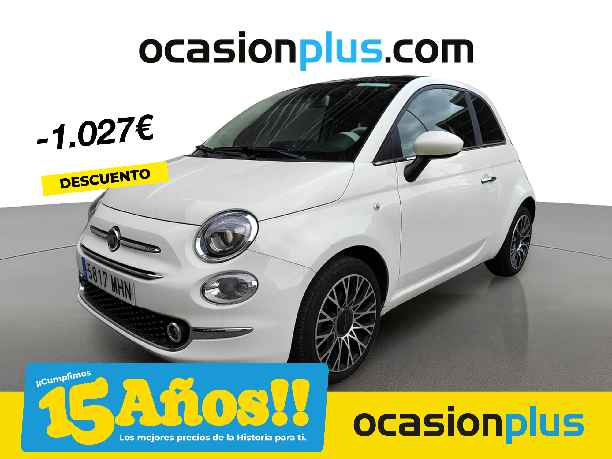 FIAT 500 (1.0 Hybrid Dolcevita 51 kW (70 CV)) en Madrid