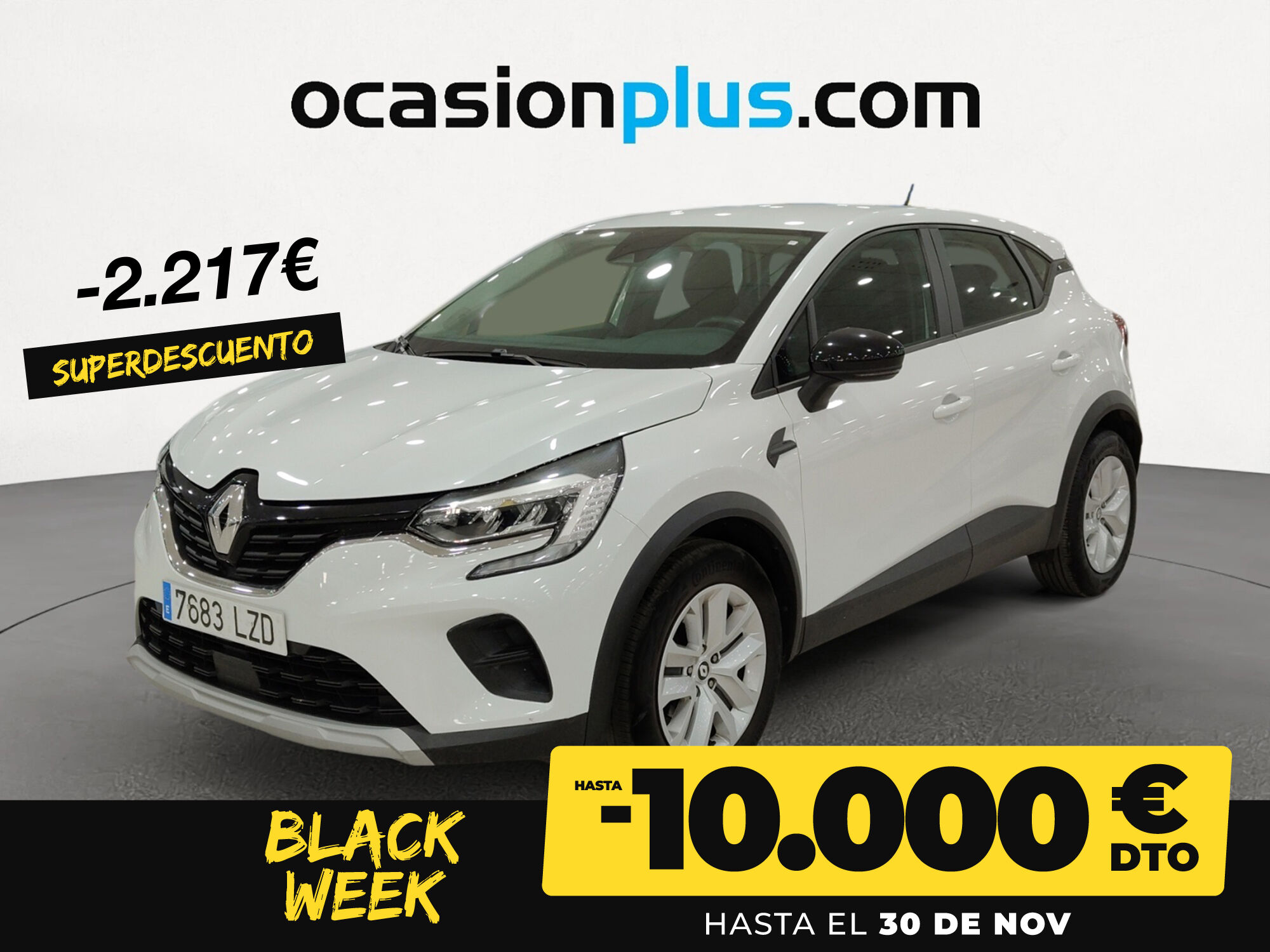 RENAULT Captur (Intens TCe GLP 74 kW (100 CV)) en Madrid