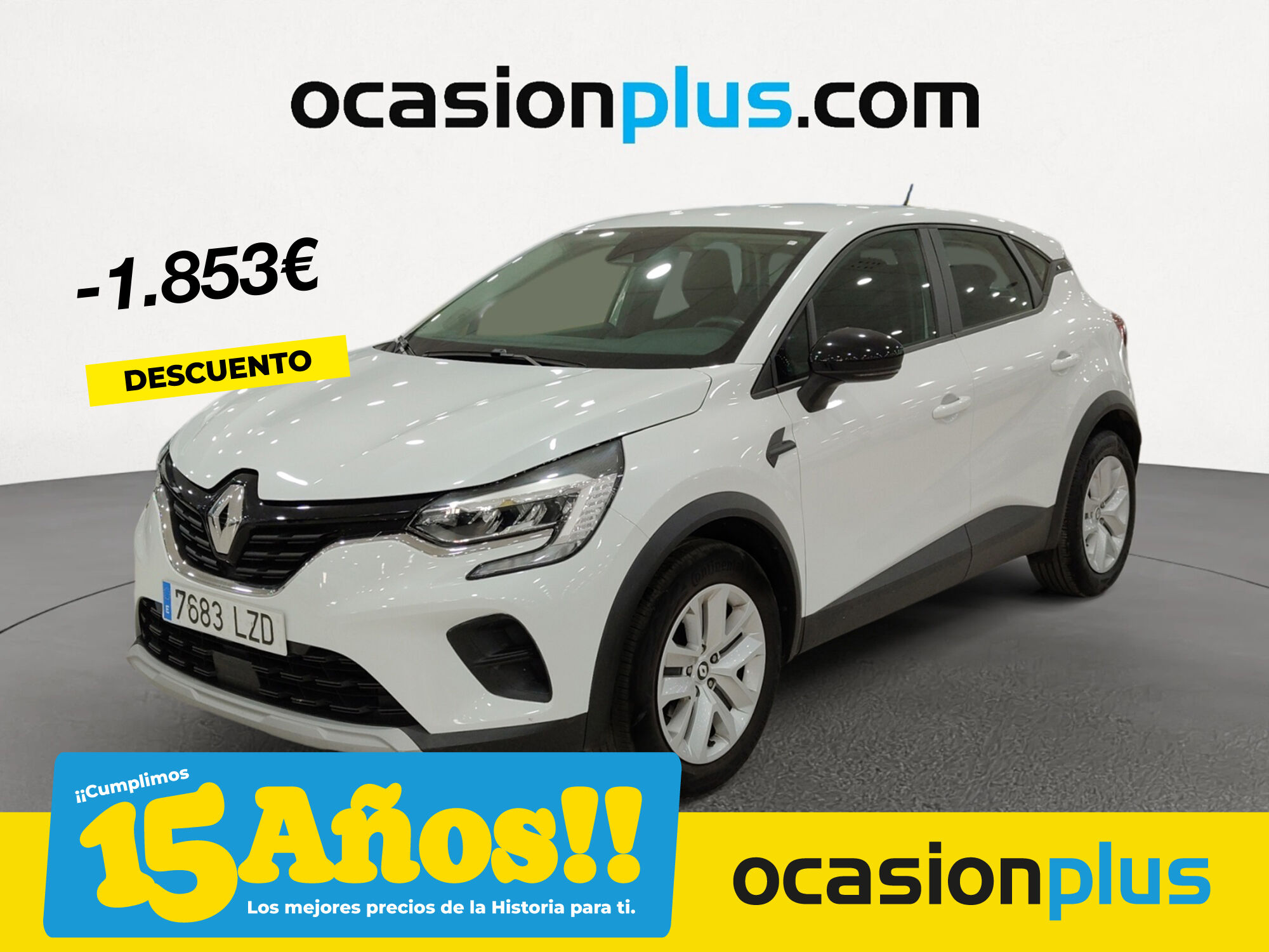 RENAULT Captur (Intens TCe GLP 74 kW (100 CV)) en Madrid