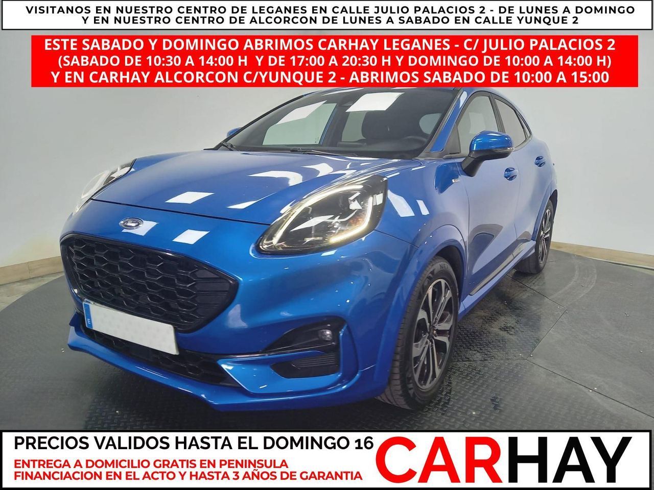 FORD Puma (ST LINE 5D 1.0T 125CV MHEV M6 FWD) en Madrid
