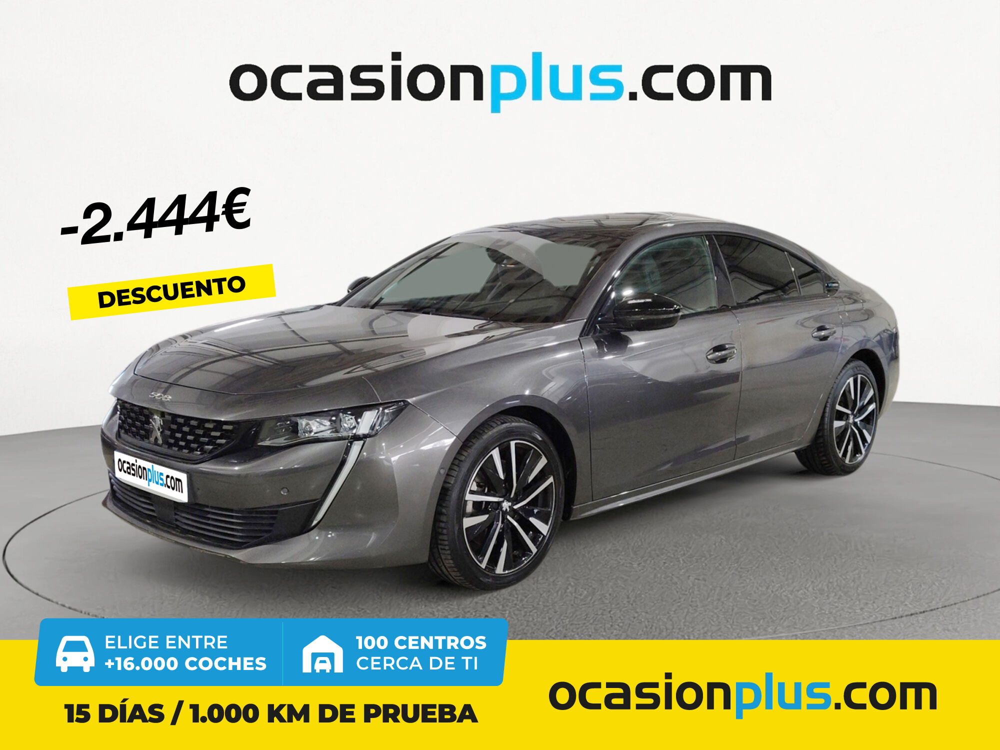 PEUGEOT 508 (Hybrid 225 GT e-EAT8 165 kW (225 CV)) en Madrid