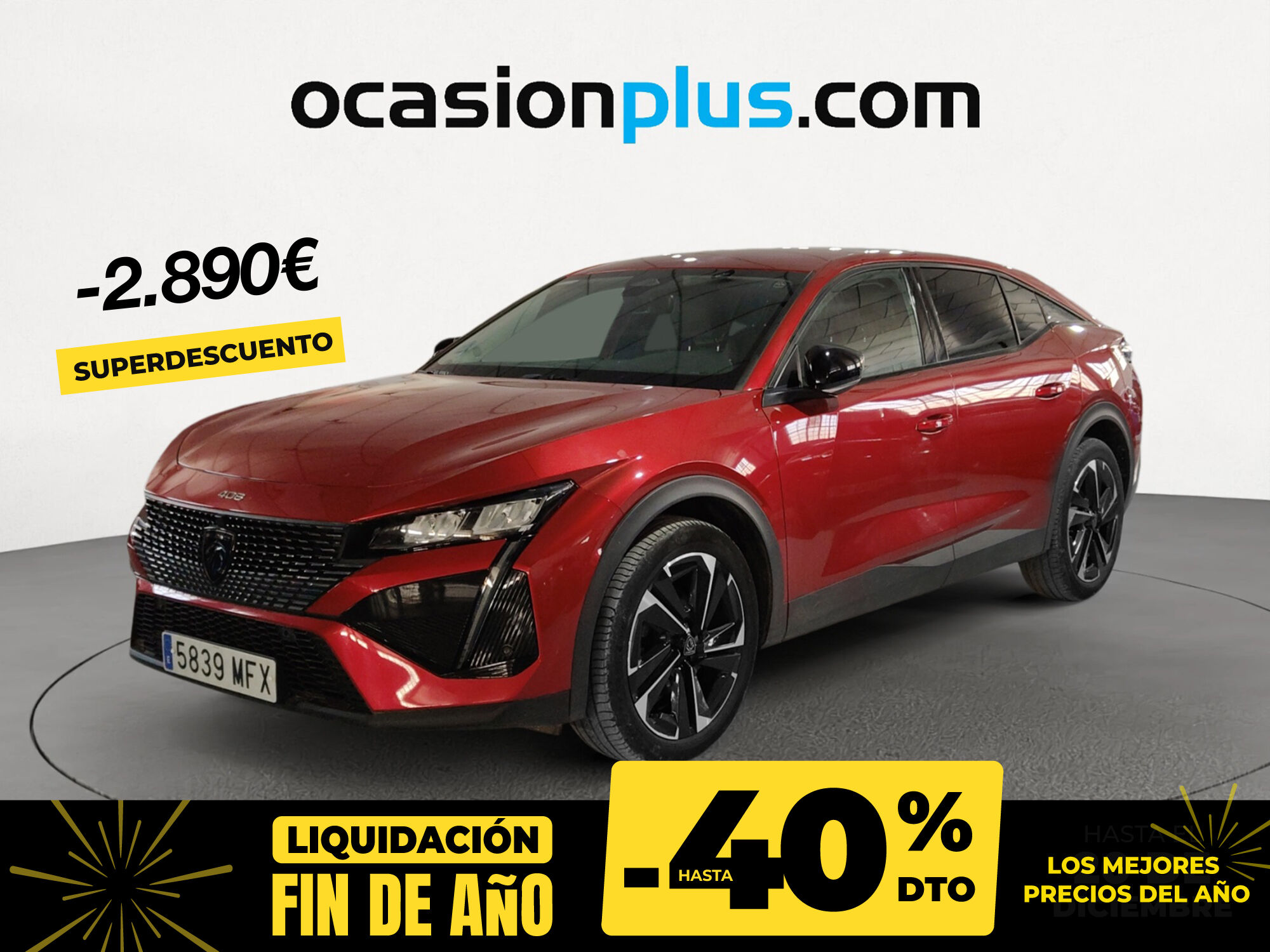 PEUGEOT 408 (Puretech 130 Allure Pack EAT8 96 kW (130 CV)) en Madrid