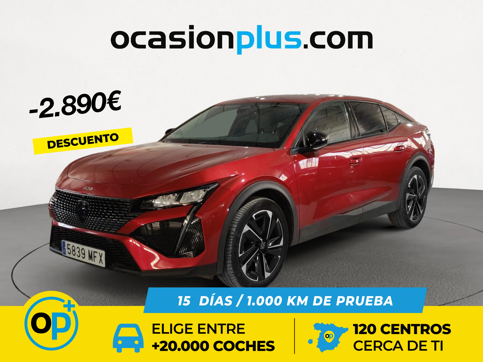 PEUGEOT 408 (Puretech 130 Allure Pack EAT8 96 kW (130 CV)) en Madrid