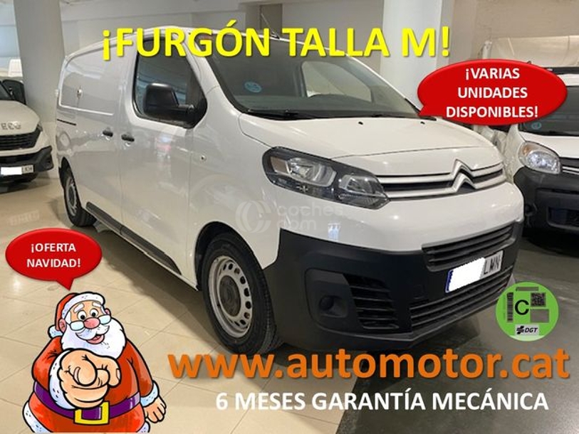 Foto del CITROEN Jumpy Fg. BlueHDI Talla M S&S Control Carga Ampliada 120