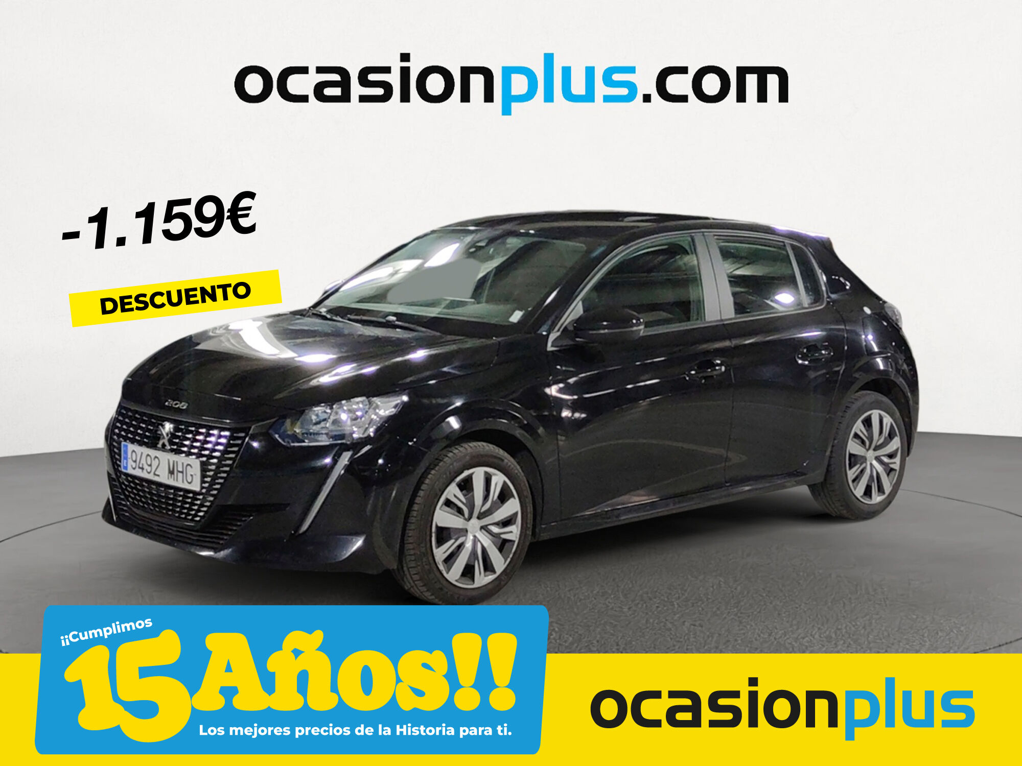 PEUGEOT 208 (PureTech 100 Active Pack 75 kW (100 CV)) en Madrid