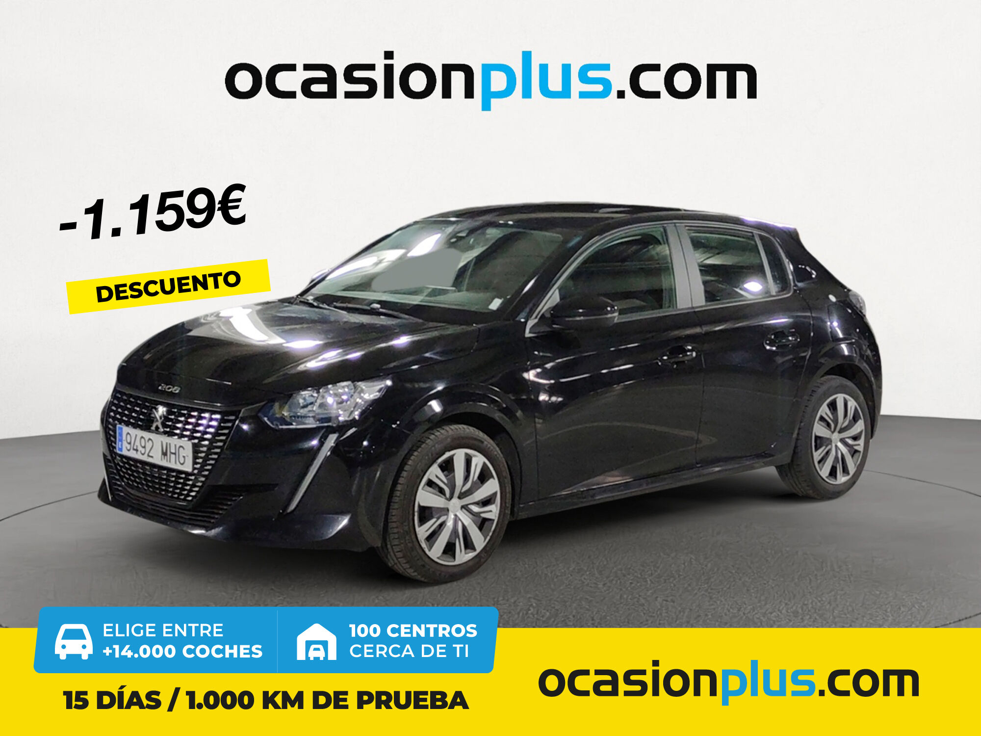 PEUGEOT 208 (PureTech 100 Active Pack 75 kW (100 CV)) en Madrid