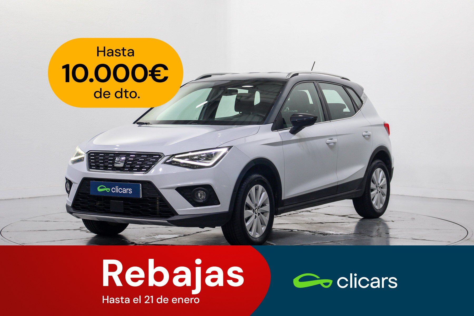 SEAT Arona (Arona 1.0 TSI Ecomotive S&S Xcellence 115) en Madrid