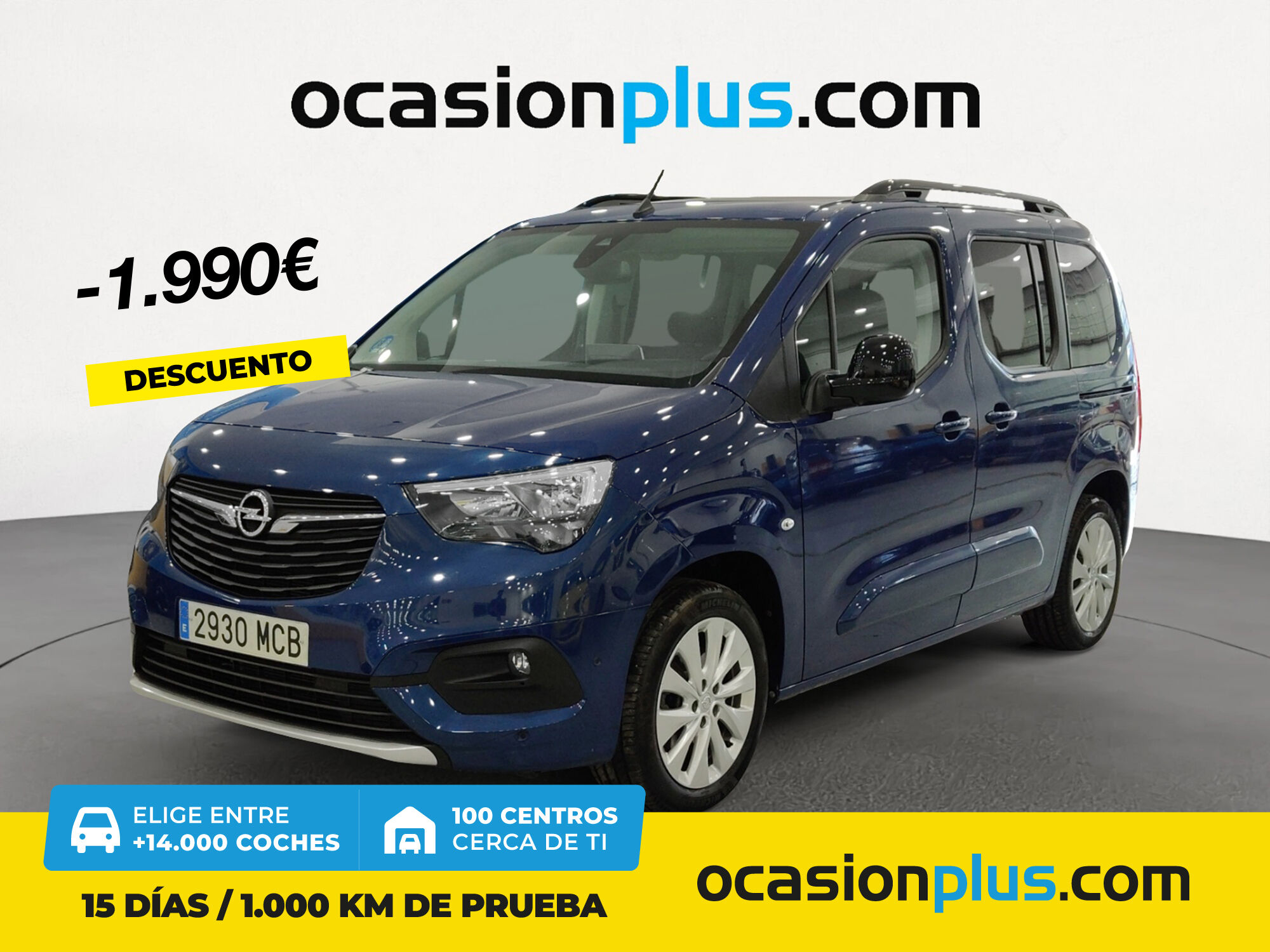 OPEL Combo (BEV 50kWh Elegance Plus L 100 kW (136 CV)) en Madrid