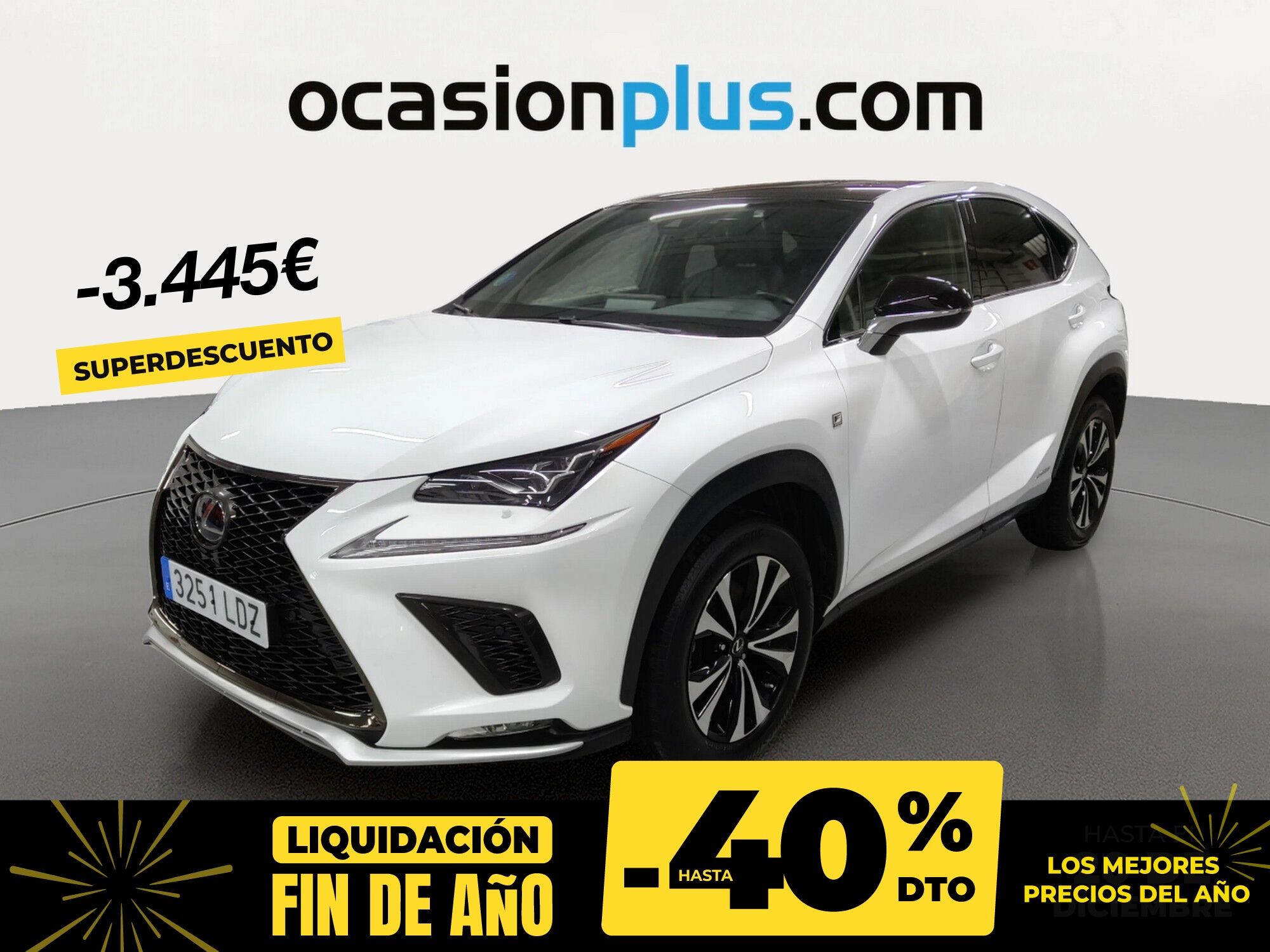 LEXUS NX (300h F Sport Panorámico 4WD 145 kW (197 CV)) en Madrid