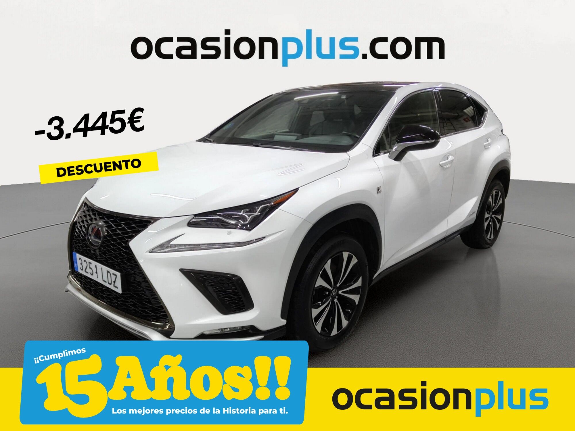 LEXUS NX (300h F Sport Panorámico 4WD 145 kW (197 CV)) en Madrid