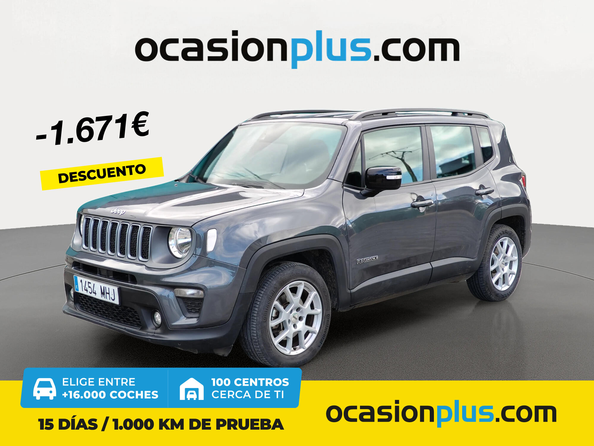 JEEP Renegade (eHybrid 1.5 Limited ATX 96 kW (130 CV)) en Madrid