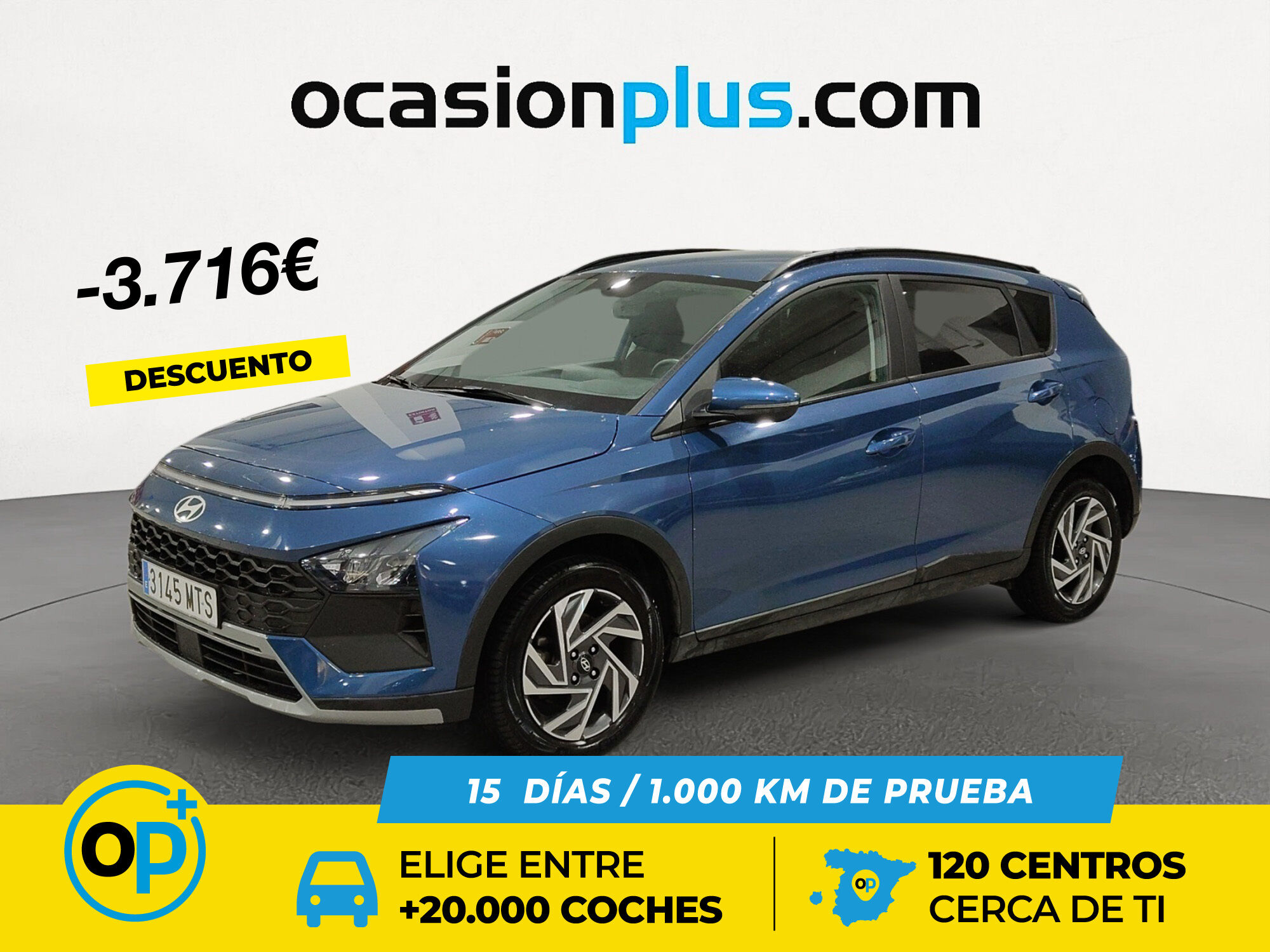 HYUNDAI Bayon (1.0 TGDI 48V Maxx DCT 74 kW (100 CV)) en Madrid