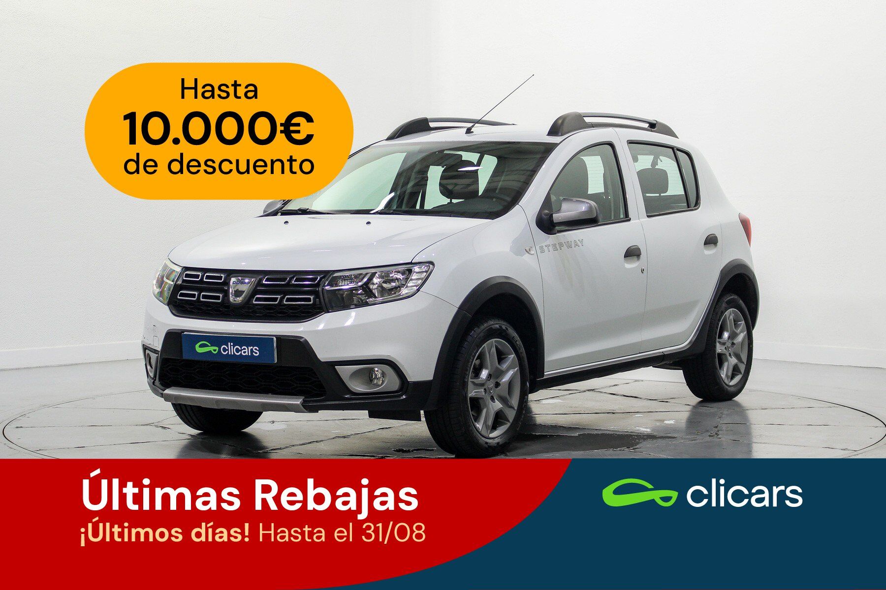 DACIA Sandero (Sandero 0.9 TCE Stepway Ambiance 66kW) en Madrid