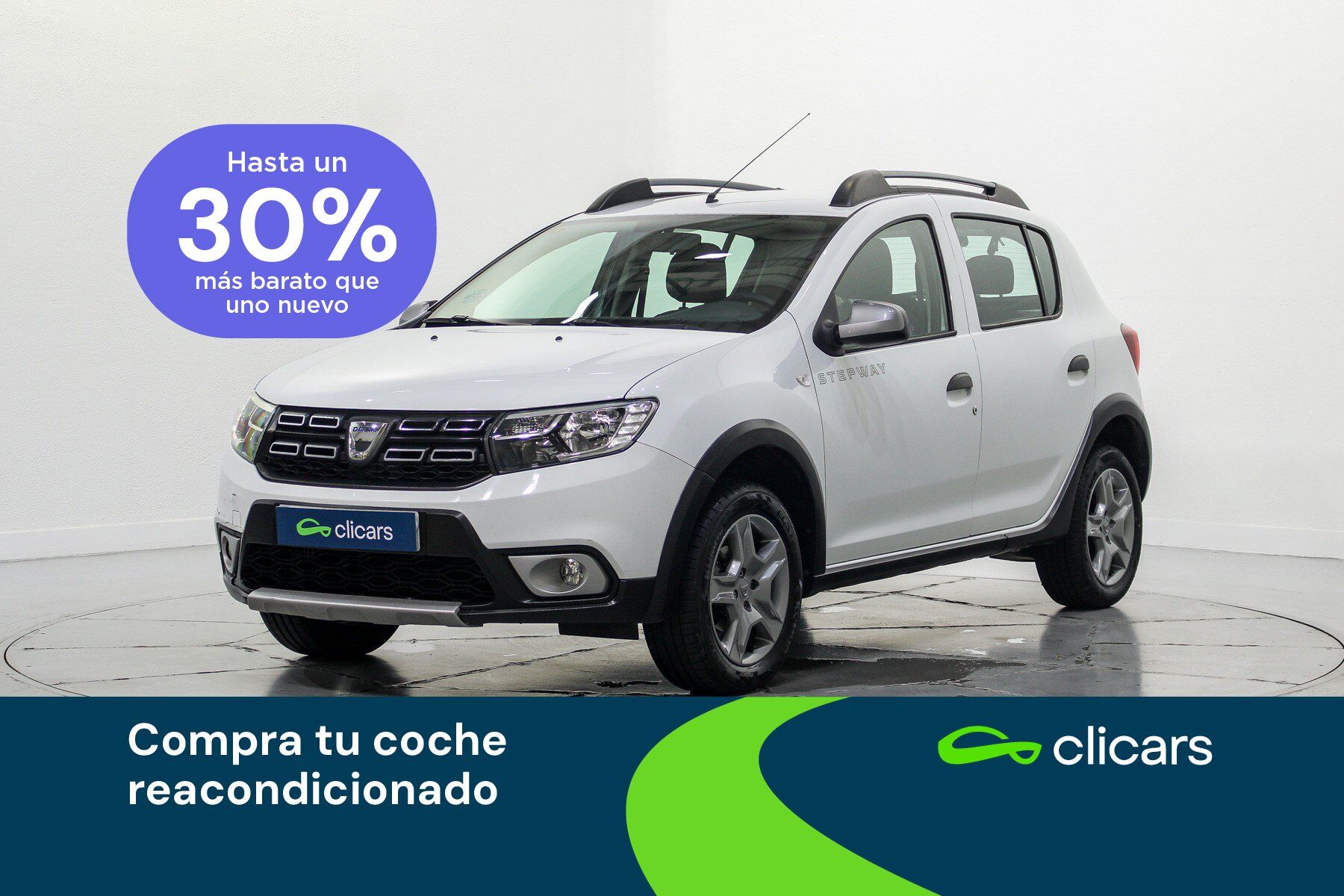 DACIA Sandero (Sandero 0.9 TCE Stepway Ambiance 66kW) en Madrid