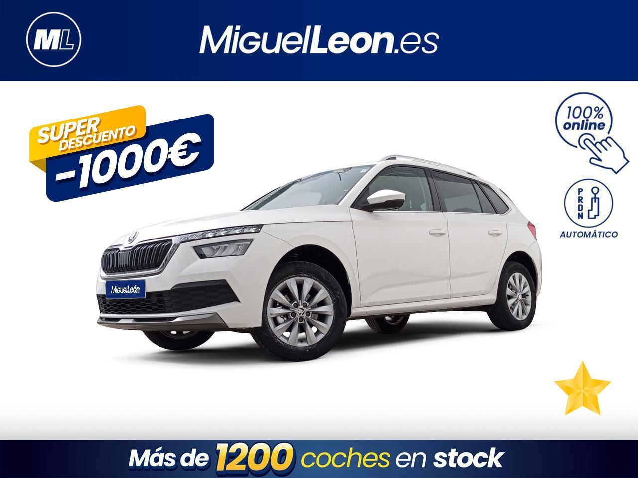 SKODA Kamiq (1.0 TSI 81kW (110CV) DSG Ambition) en Palmas, Las