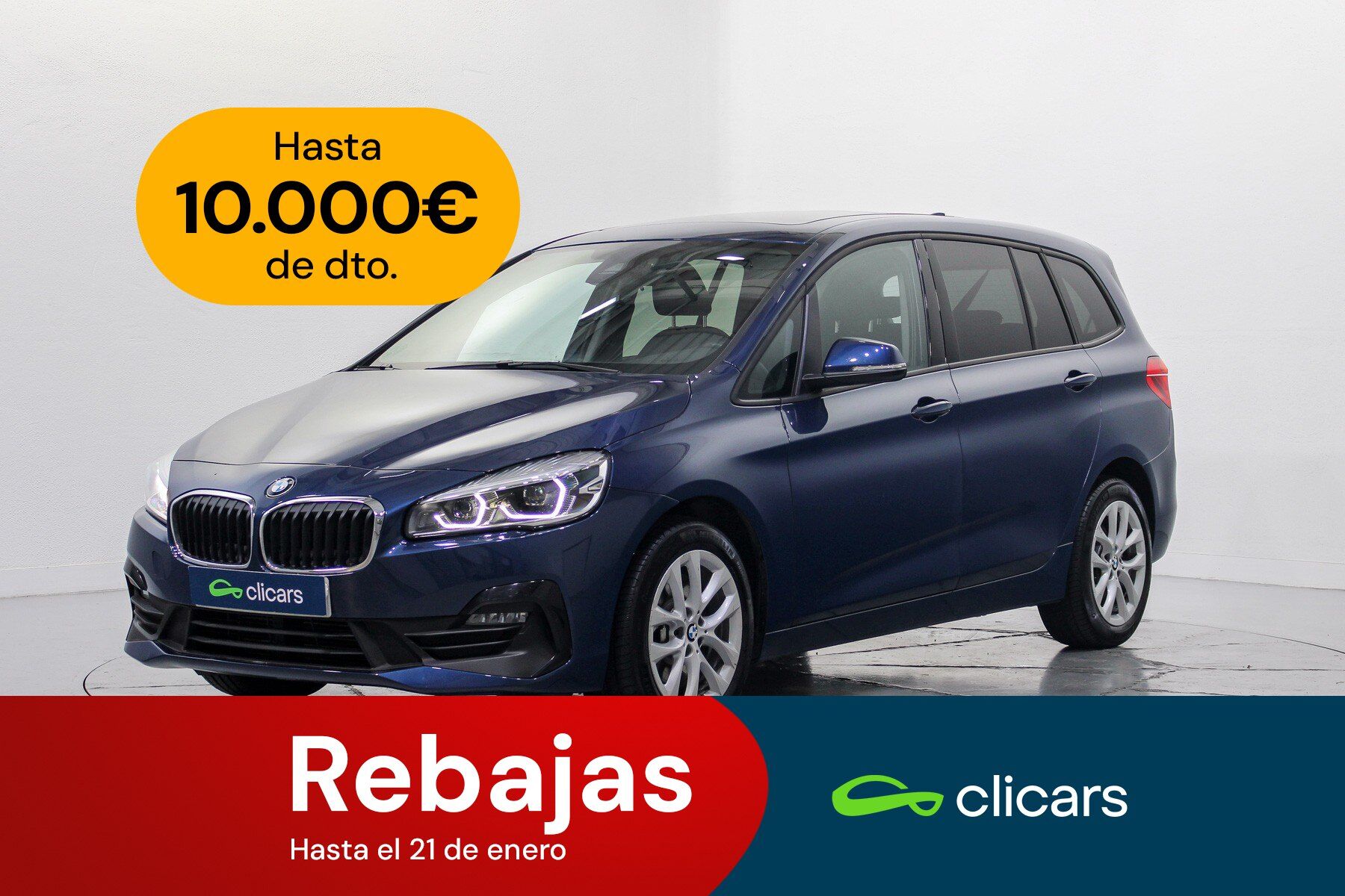 BMW Serie 2 (218d Gran Tourer) en Madrid