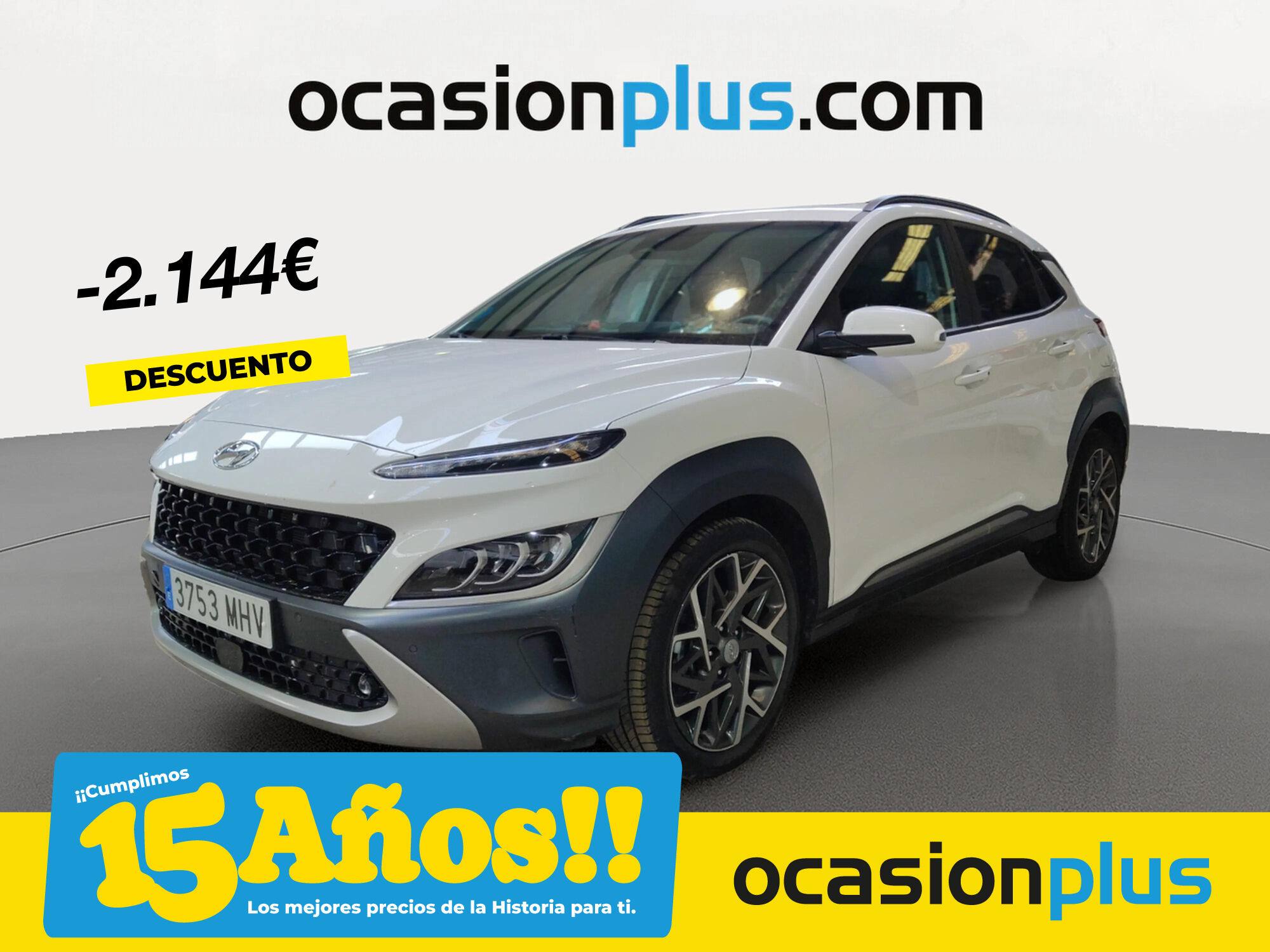 HYUNDAI Kona (1.6 GDI HEV Style Sky DCT 104 kW (141 CV)) en Madrid