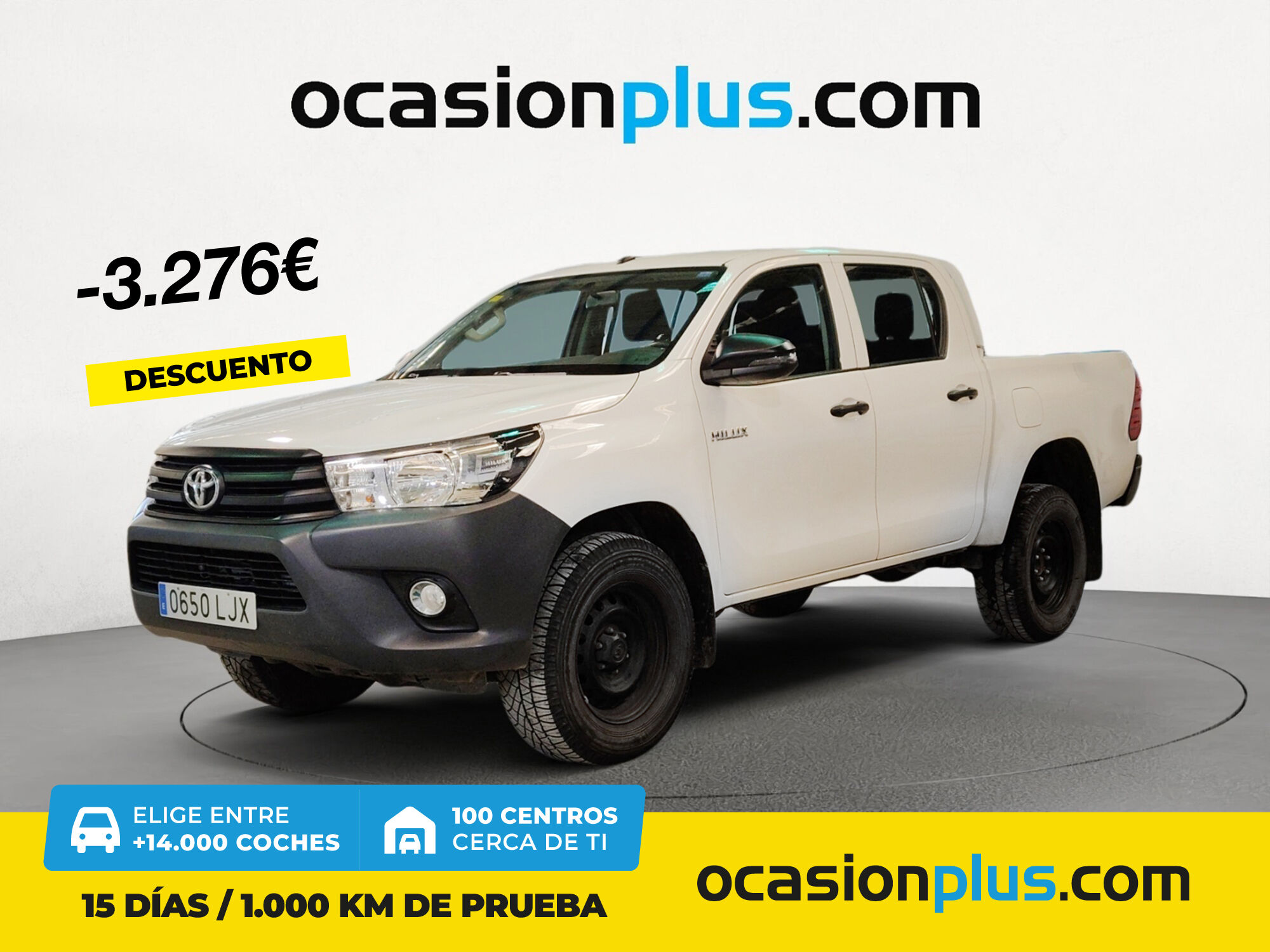 TOYOTA Hilux (2.4 D-4D Doble Cabina GX 110 kW (150 CV)) en Madrid