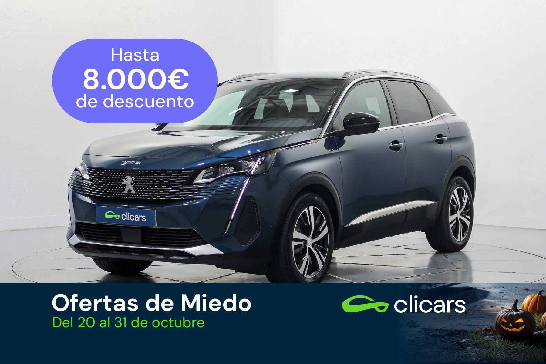 PEUGEOT 3008 (3008 1.5BlueHDi GT S&S EAT8 130) en Madrid