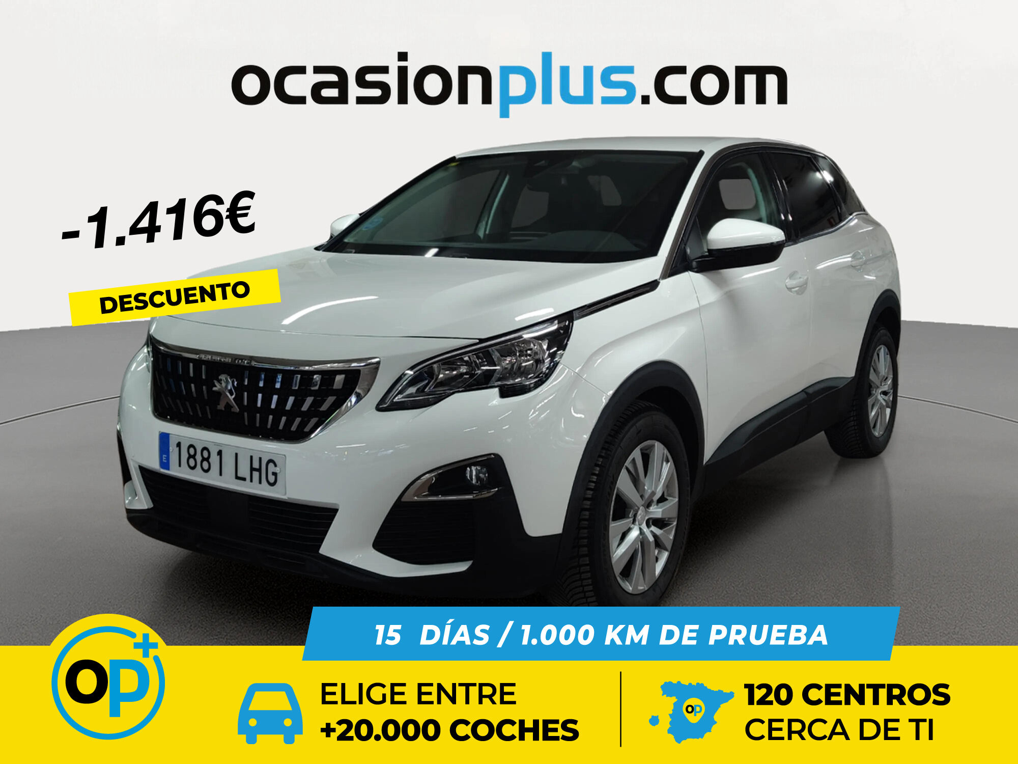 PEUGEOT 3008 (BlueHDI 130 S&S Active 96 kW (130 CV)) en Madrid