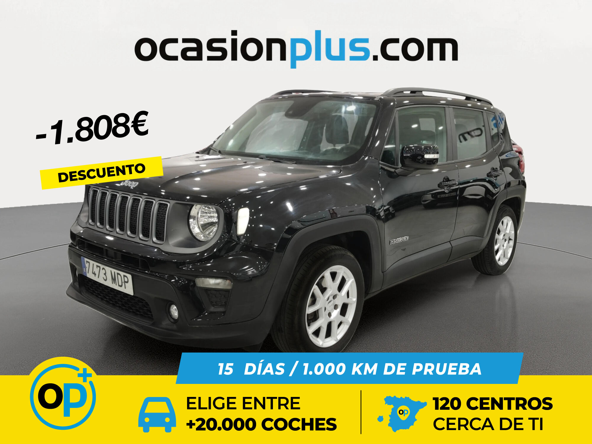 JEEP Renegade (eHybrid 1.5 Limited ATX 96 kW (130 CV)) en Madrid