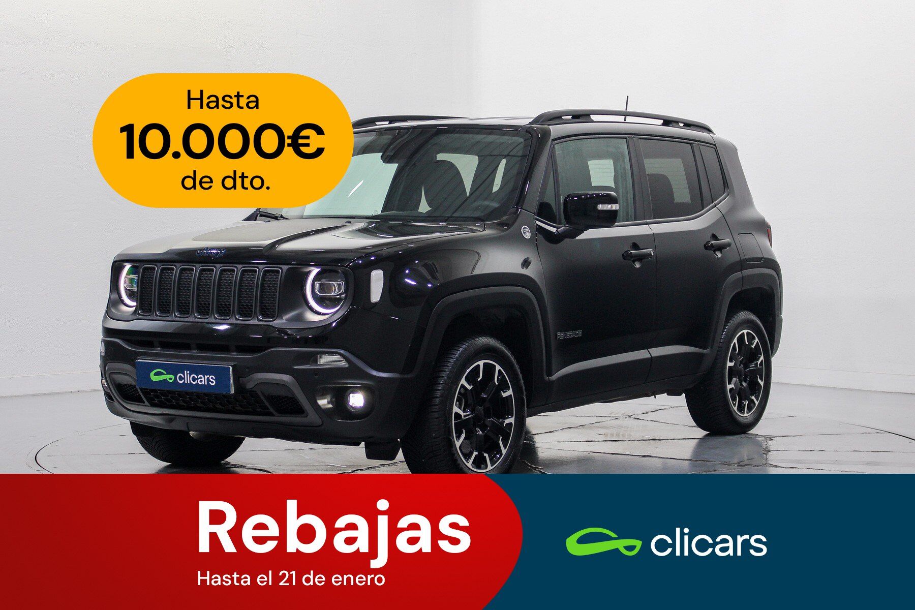 JEEP Renegade (Renegade 1.3 PHEV Trailhawk 4x4 Aut. 177KW) en Madrid