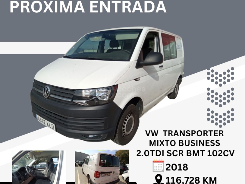 Foto del VOLKSWAGEN Transporter Mixto 2.0TDI SCR BMT 75kW