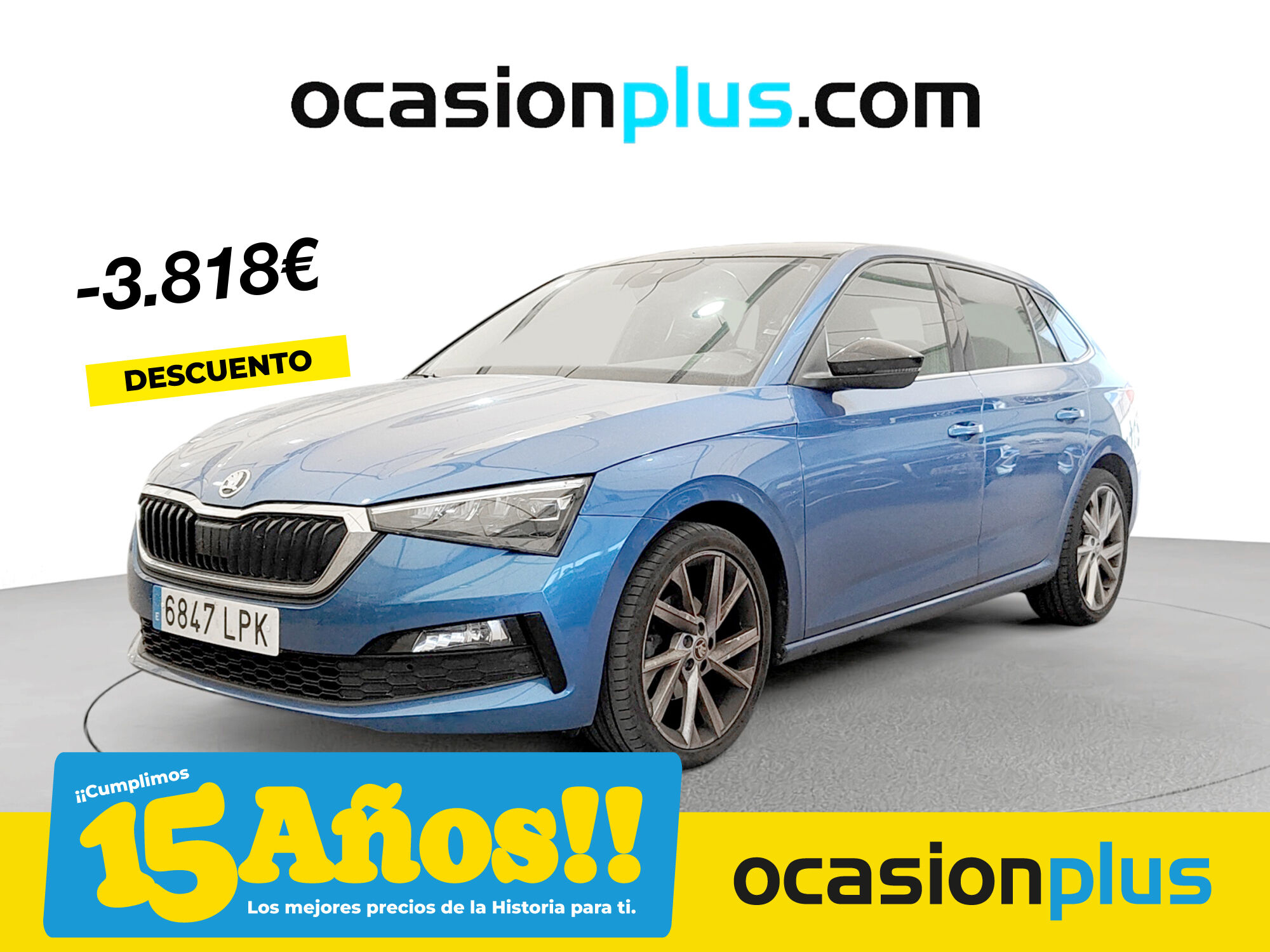 SKODA Scala (1.5 TSI Sport DSG 110 kW (150 CV)) en Madrid