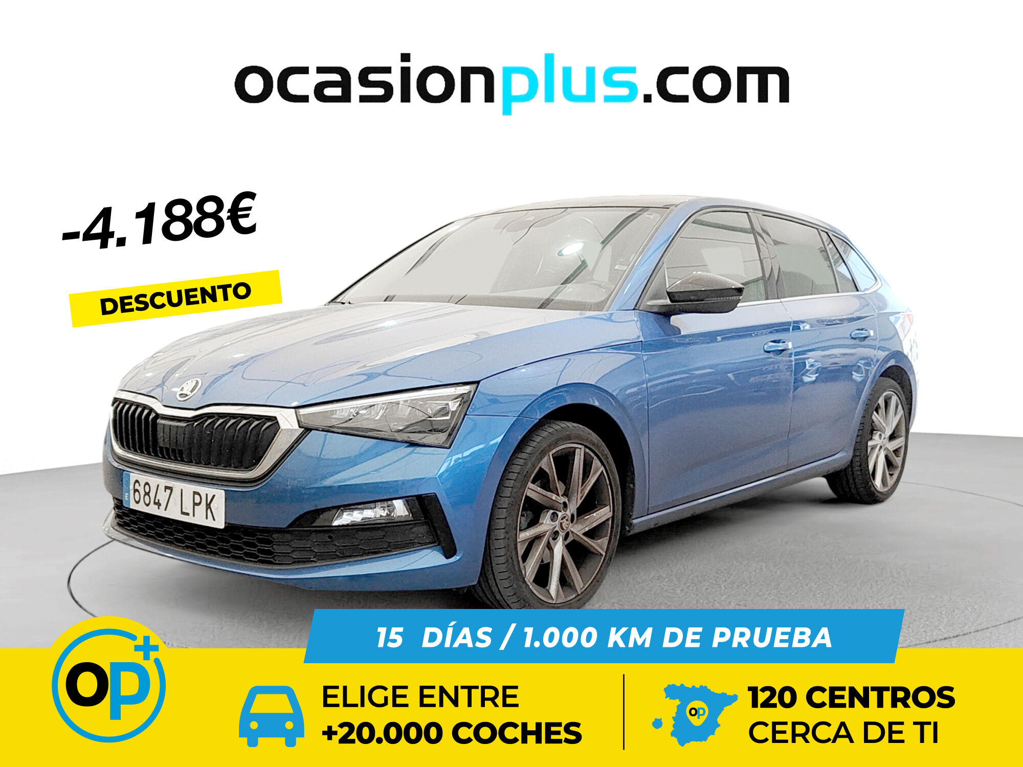 SKODA Scala (1.5 TSI Sport DSG 110 kW (150 CV)) en Madrid