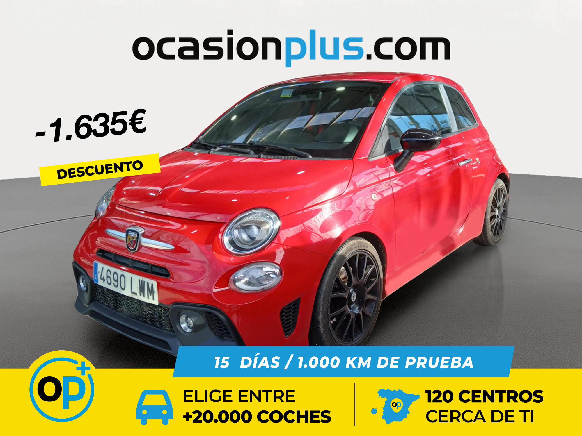 ABARTH 595 (1.4 16v T-Jet 595 121 kW (165 CV)) en Madrid