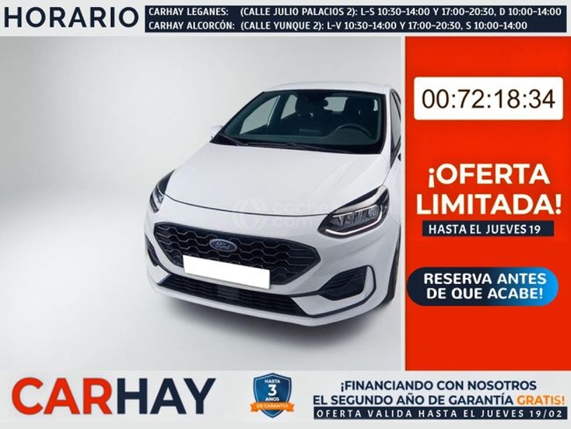 Foto del FORD Fiesta 1.0 EcoBoost MHEV ST Line 125
