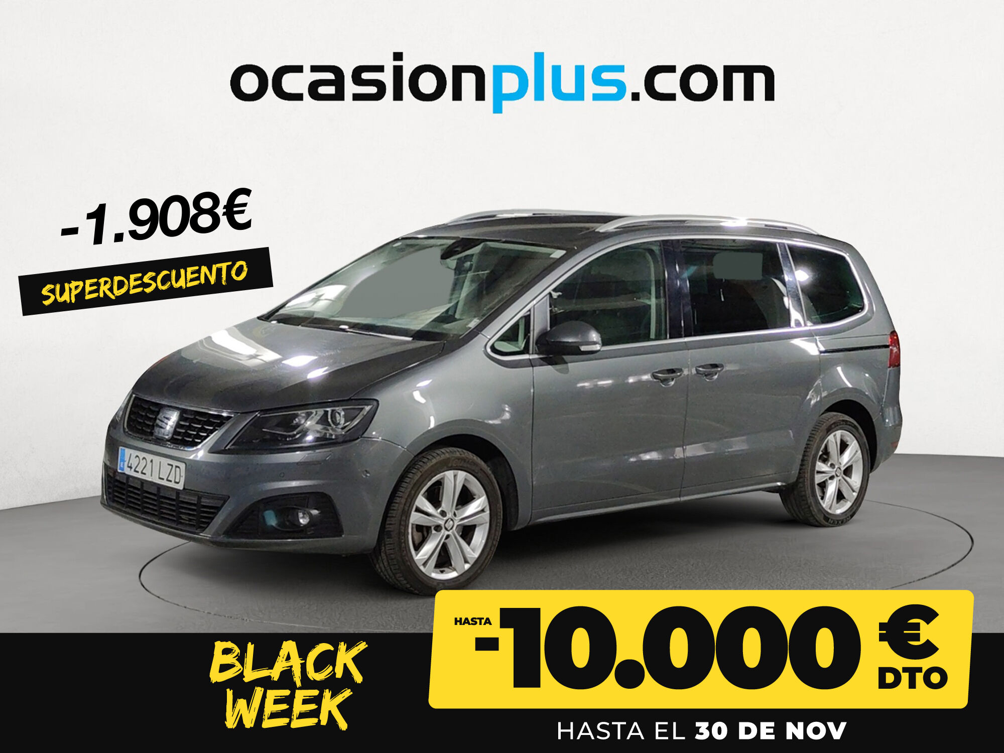 SEAT Alhambra (1.4 TSI S/S Xcellence GO DSG 110 kW (150 CV)) en Madrid