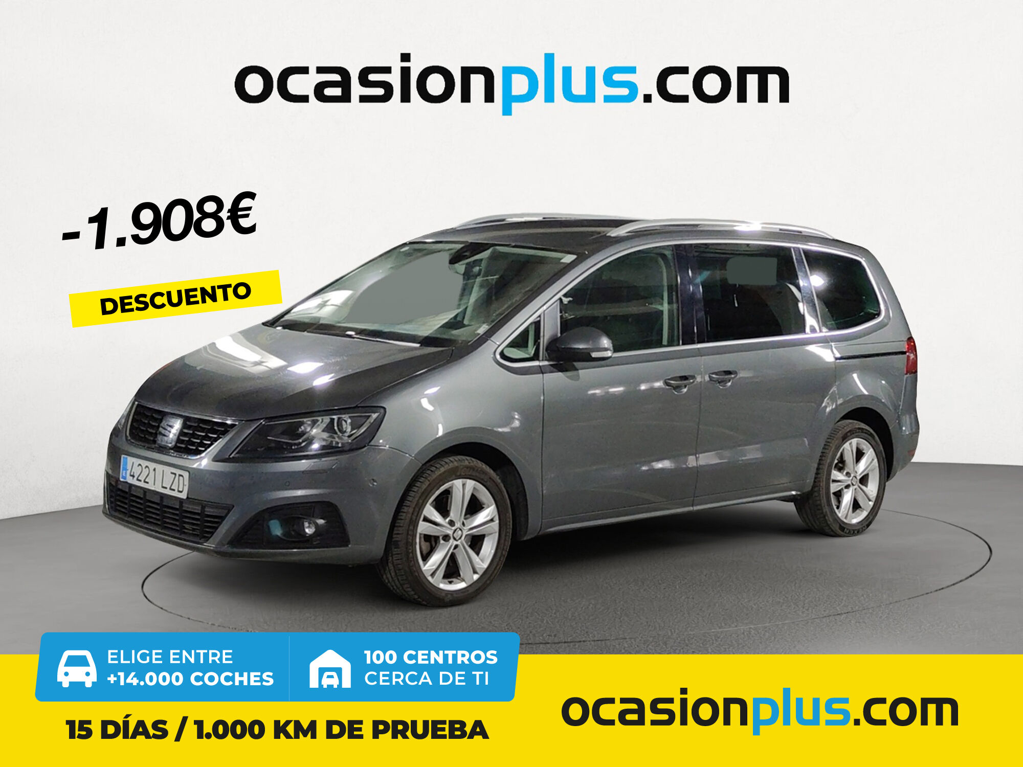 SEAT Alhambra (1.4 TSI S/S Xcellence GO DSG 110 kW (150 CV)) en Madrid