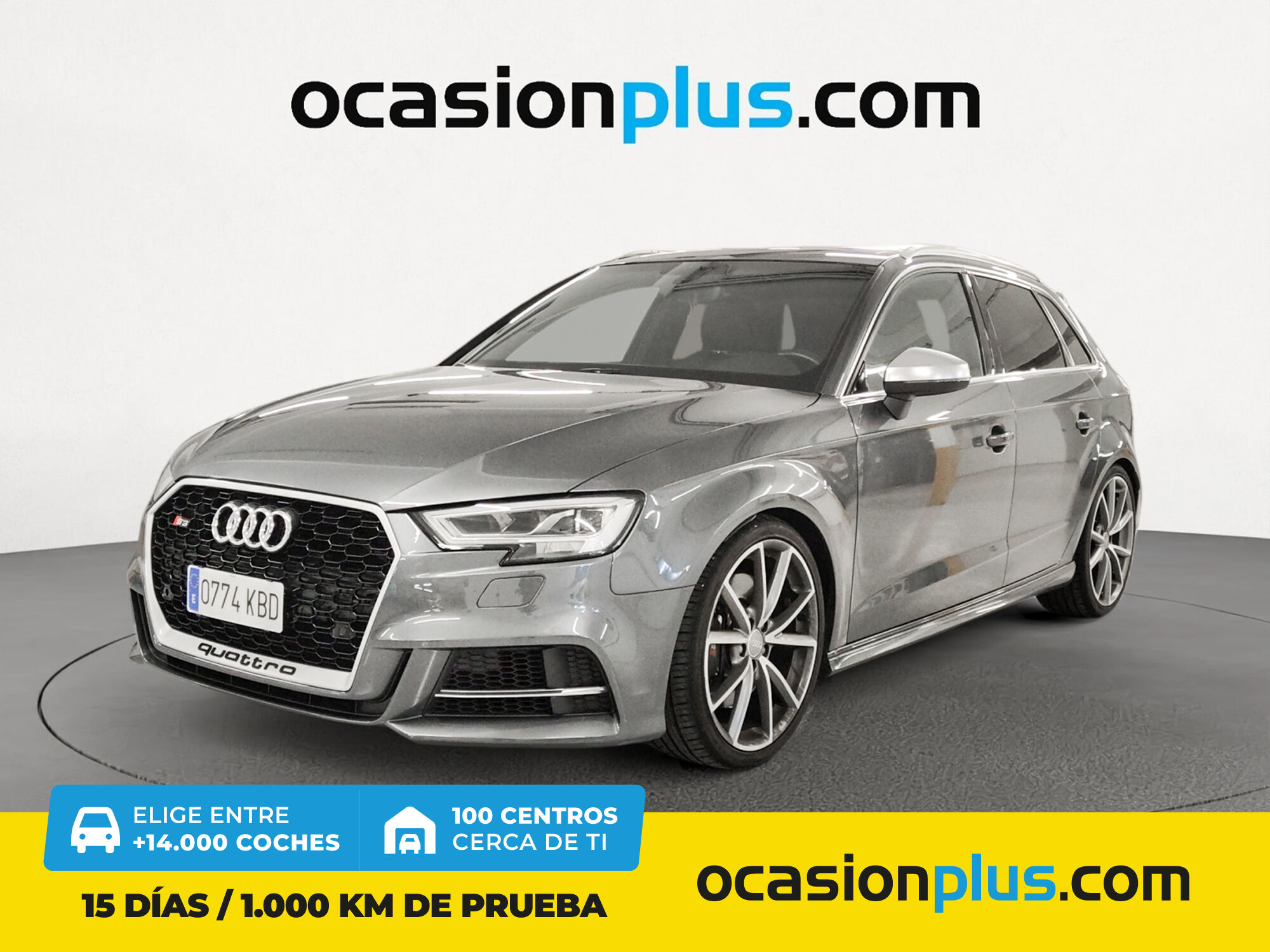 AUDI A3 (2.0 TFSI quattro 228 kW (310 CV) S tronic) en Madrid
