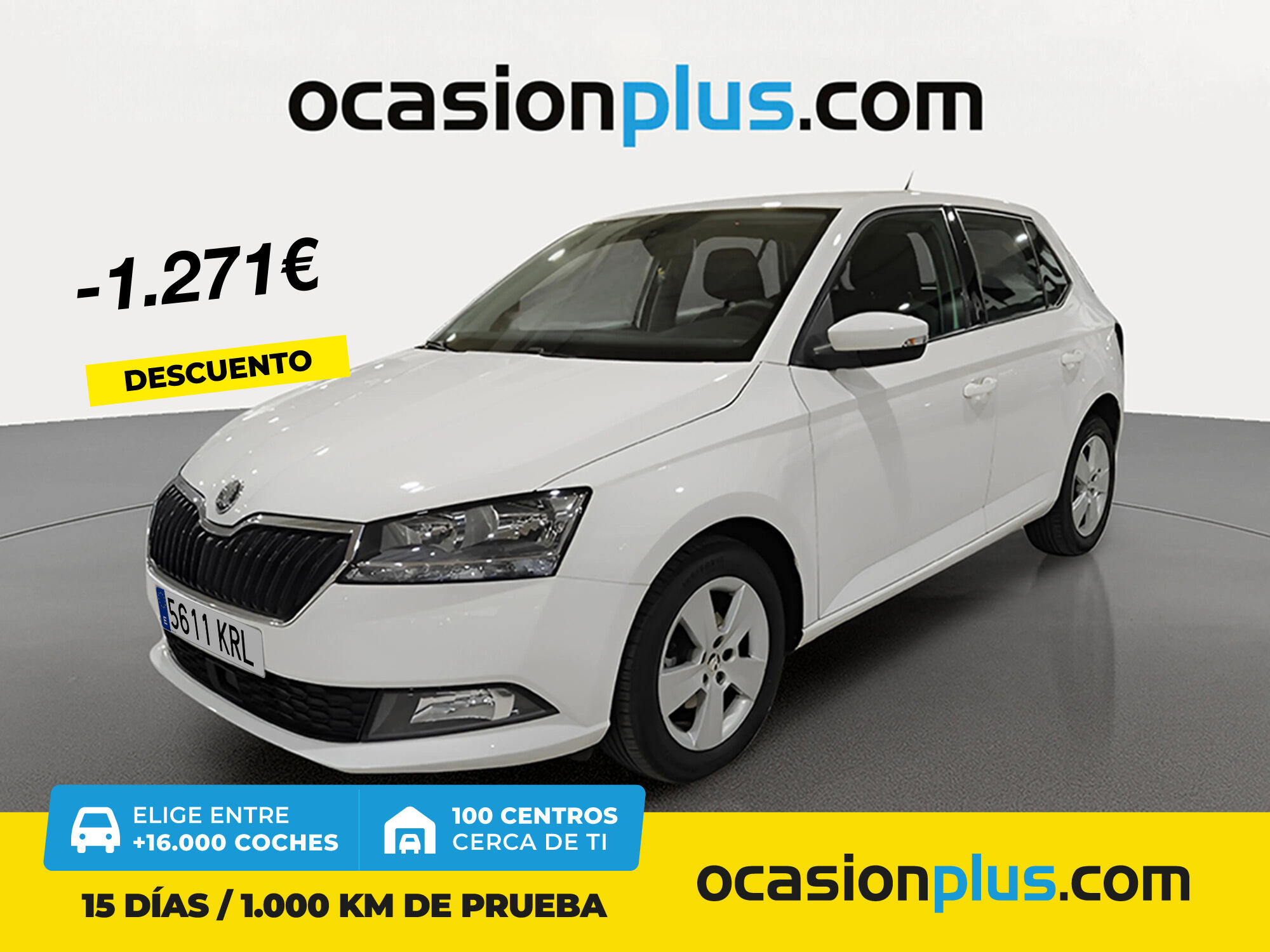 SKODA Fabia (1.0 TSI Like 70 kW (95 CV)) en Madrid