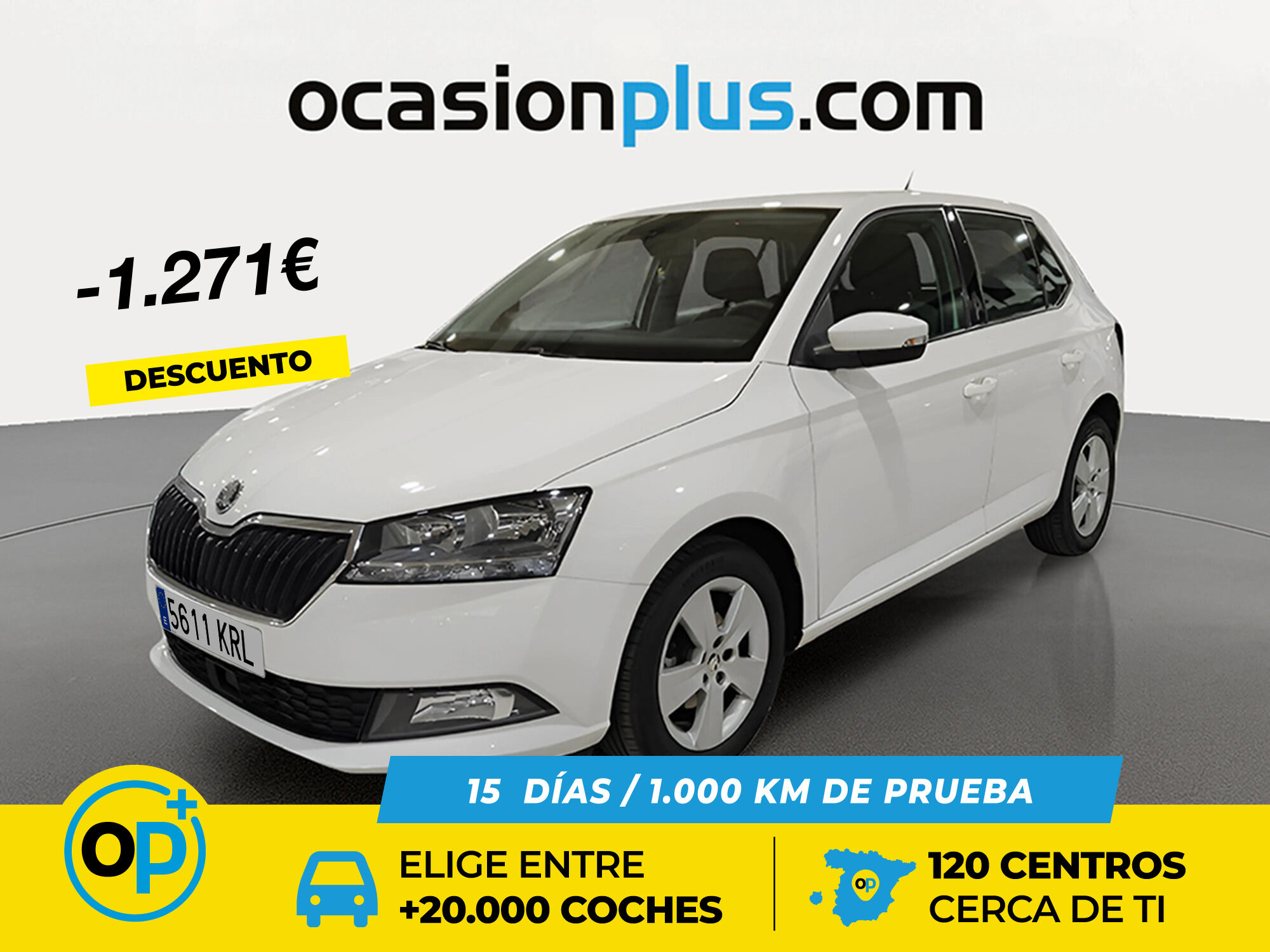 SKODA Fabia (1.0 TSI Like 70 kW (95 CV)) en Madrid