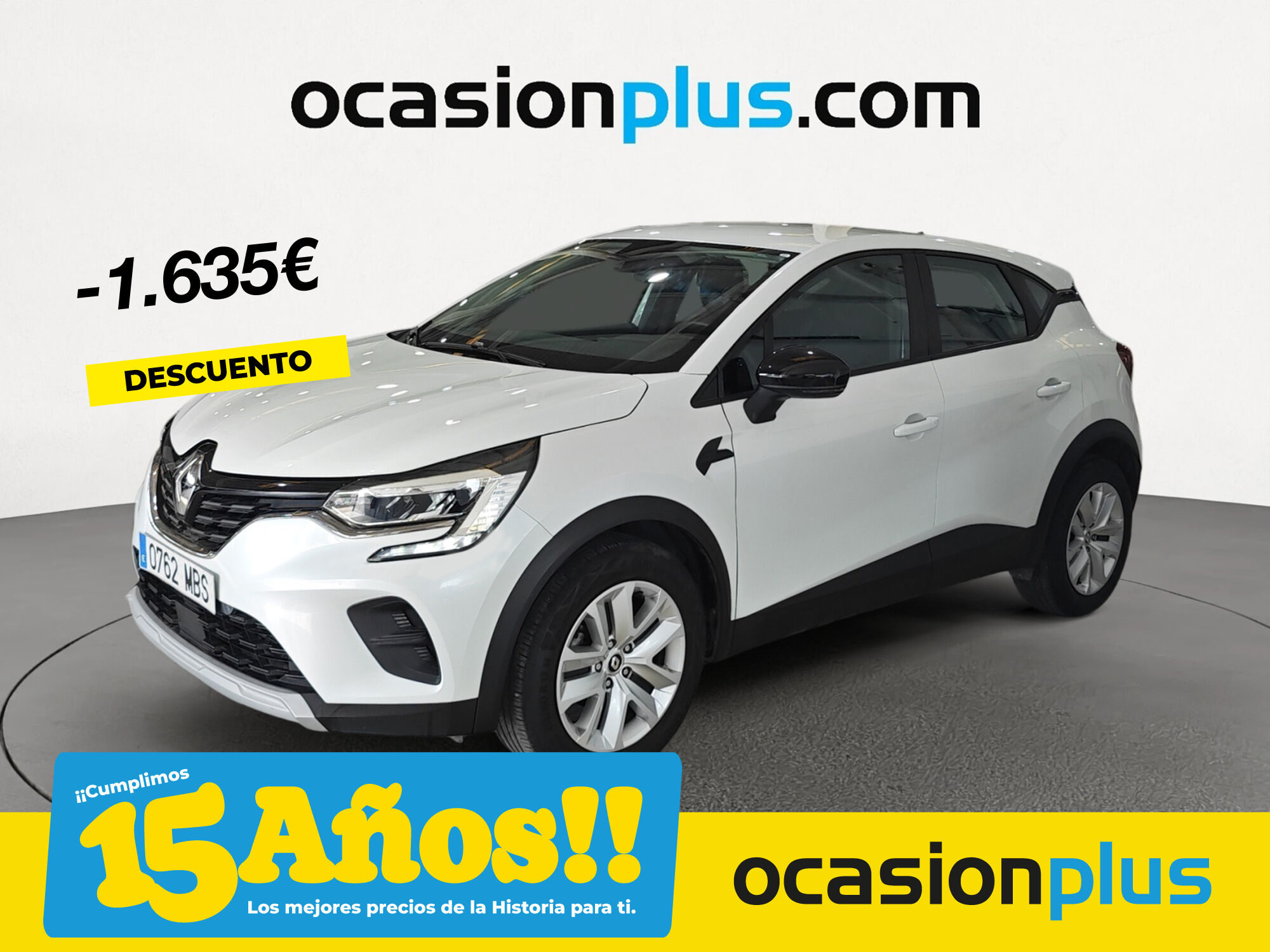 RENAULT Captur (Intens TCe GLP 74 kW (100 CV)) en Madrid