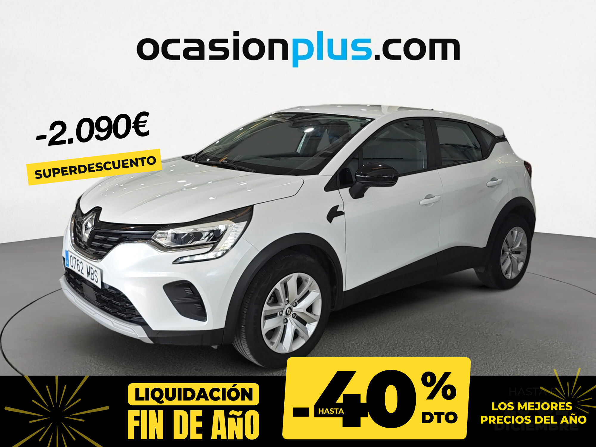 RENAULT Captur (Intens TCe GLP 74 kW (100 CV)) en Madrid