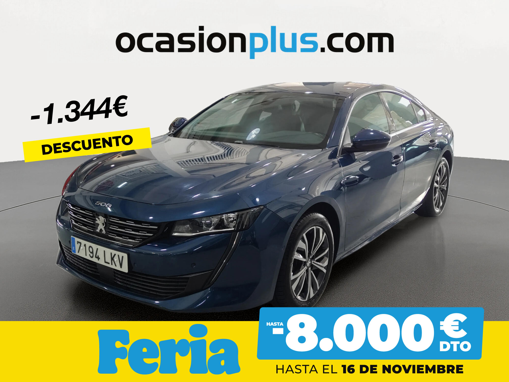 PEUGEOT 508 (BlueHDi 130 S&S Allure 96 kW (130 CV)) en Madrid