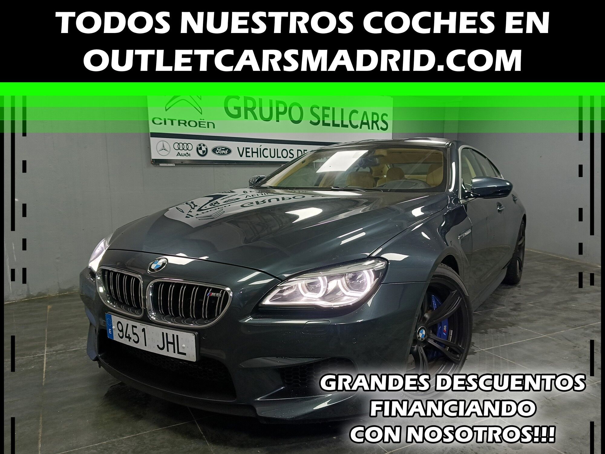 BMW Serie 6 (M6A Gran Coupé) en Madrid