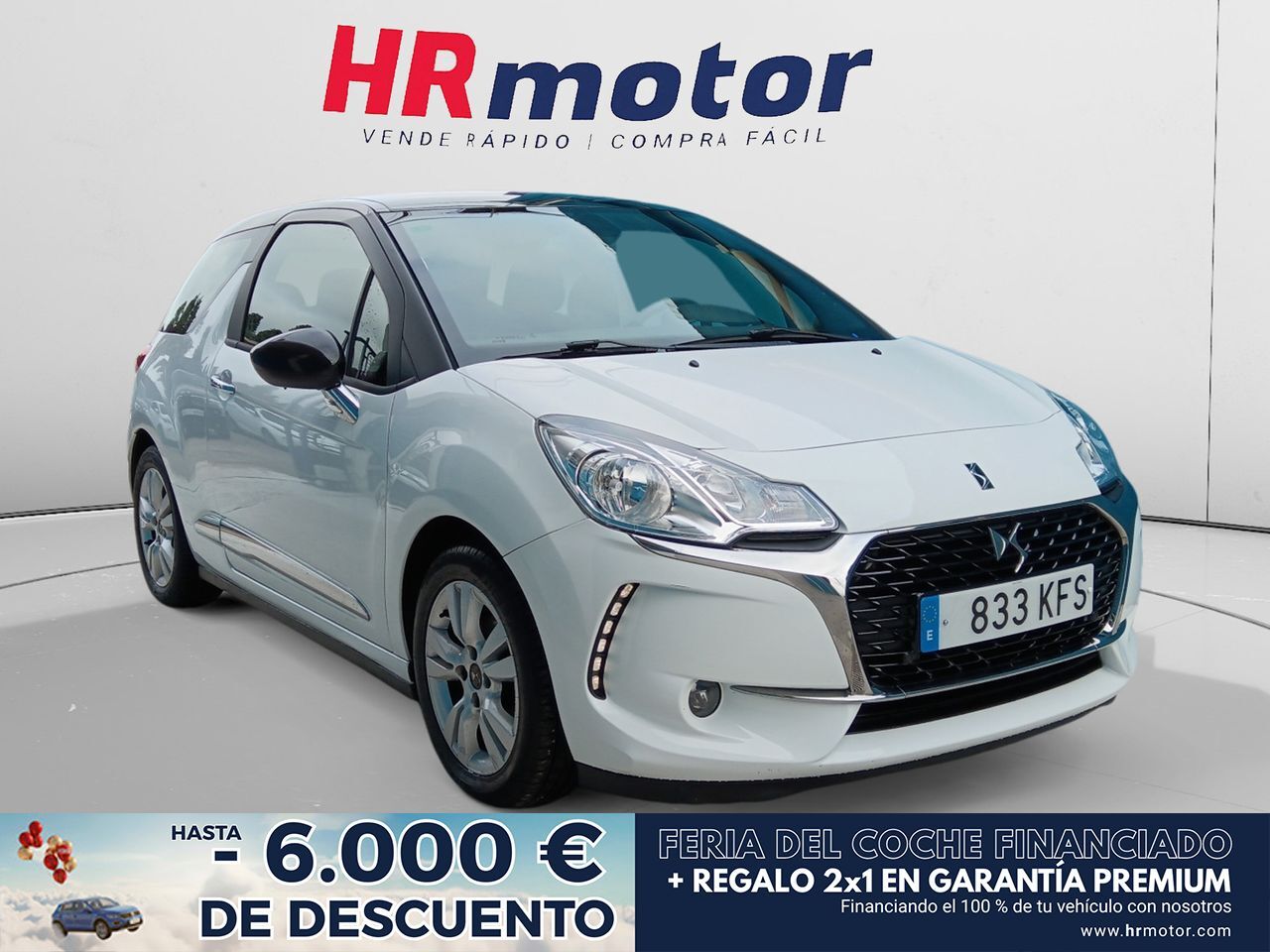 DS DS3 (1.6 BlueHDi 100 Desire) en Madrid