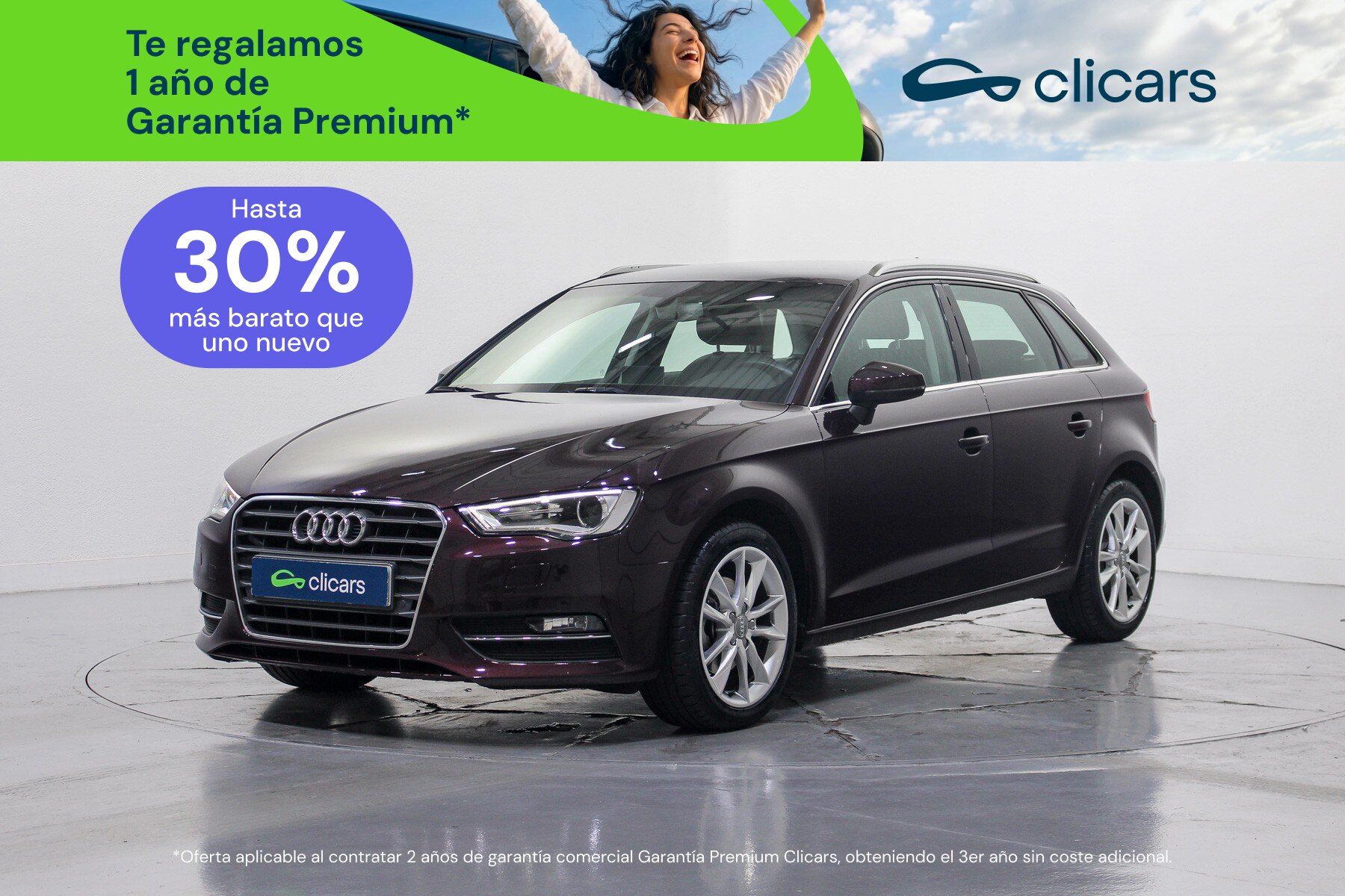 Foto del AUDI A3 Sportback 1.6TDI CD Advanced S-T