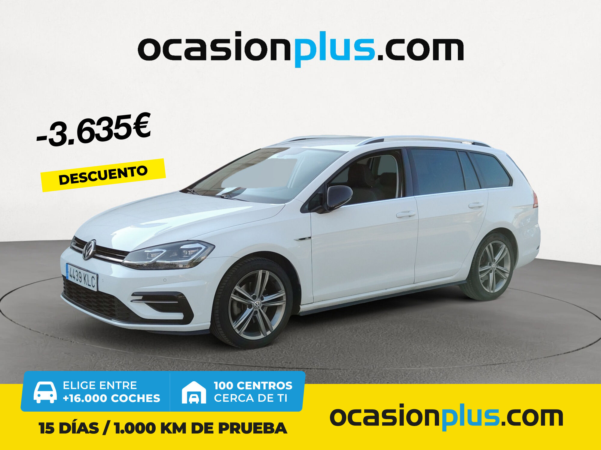 VOLKSWAGEN Golf (Sport 1.4 TSI 92 kW (125 CV)) en Madrid