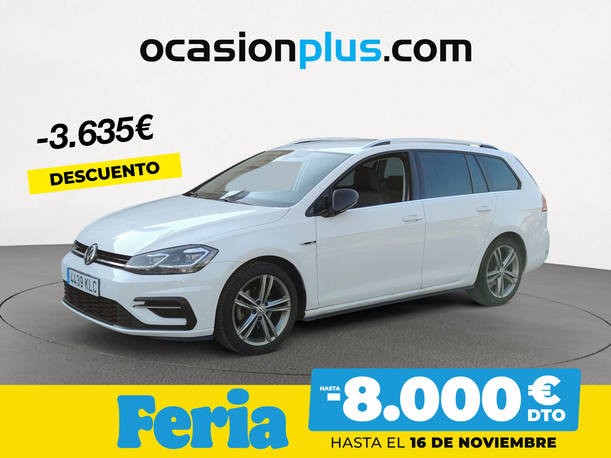 VOLKSWAGEN Golf (Sport 1.4 TSI 92 kW (125 CV)) en Madrid